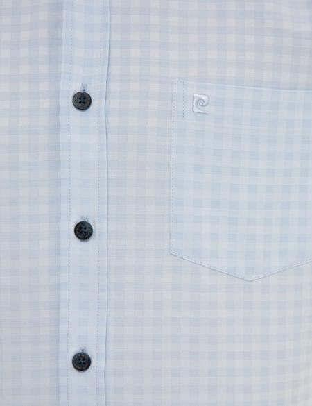 Açık Mavi Regular Fit Kısa Kollu Gömlek - 50219308003