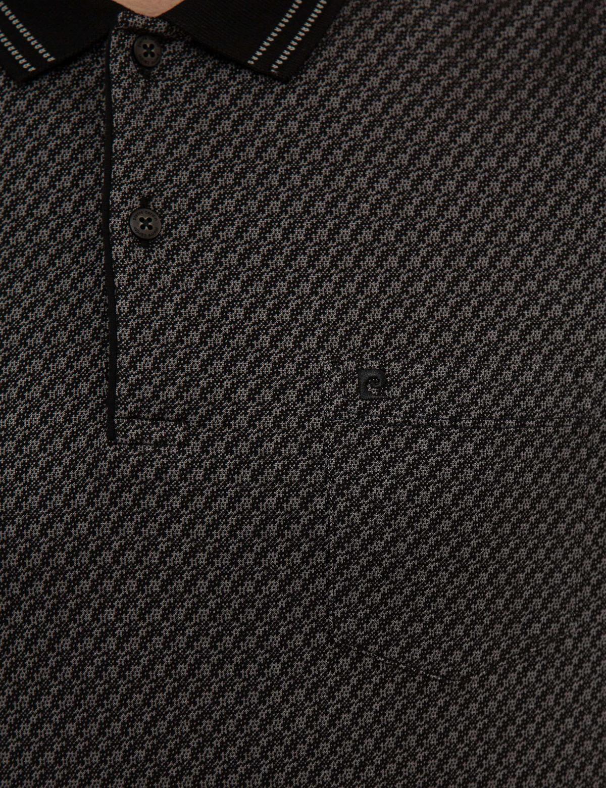 Siyah Regular Fit Polo Yaka Tişört - 50219448028