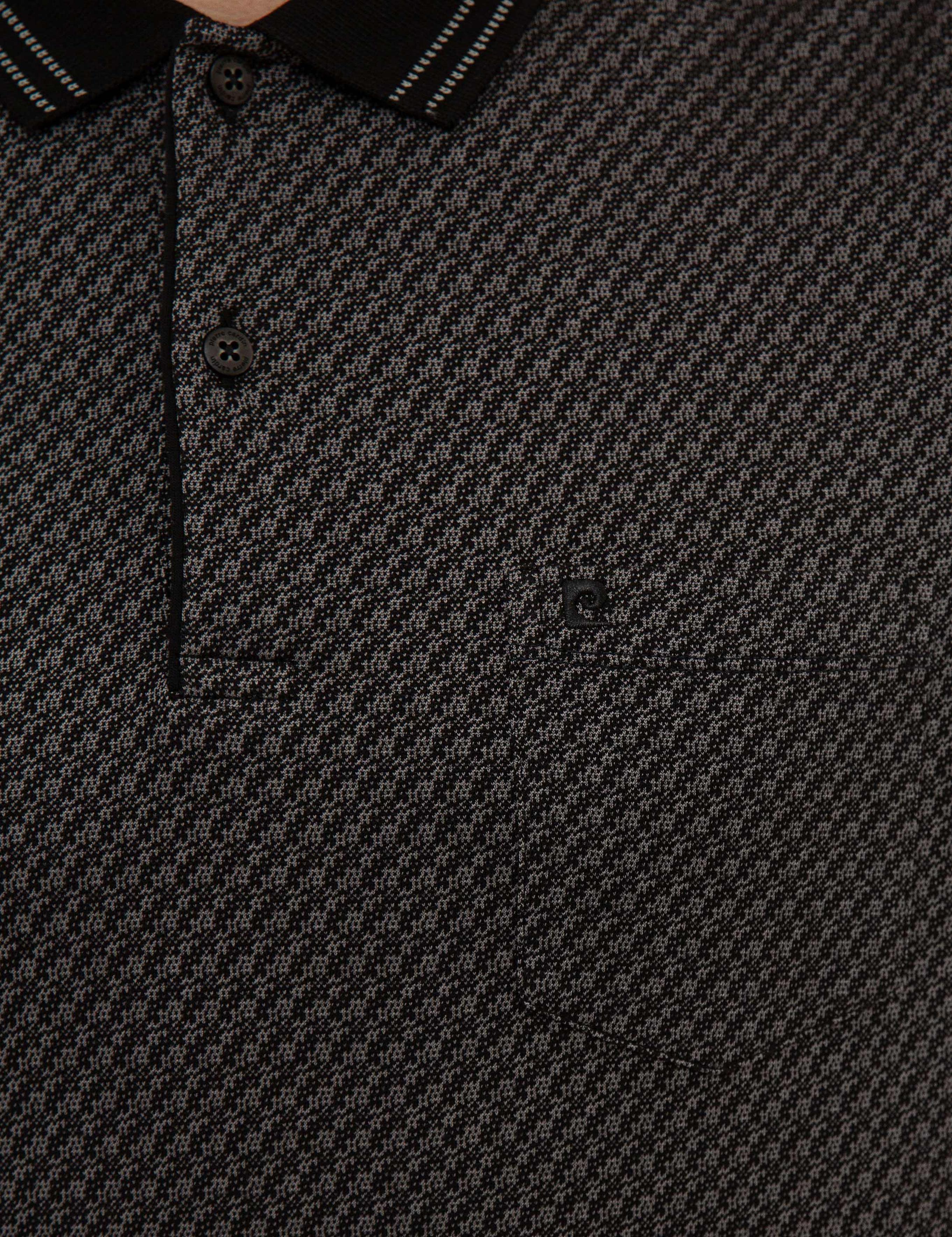 Siyah Regular Fit Polo Yaka Tişört