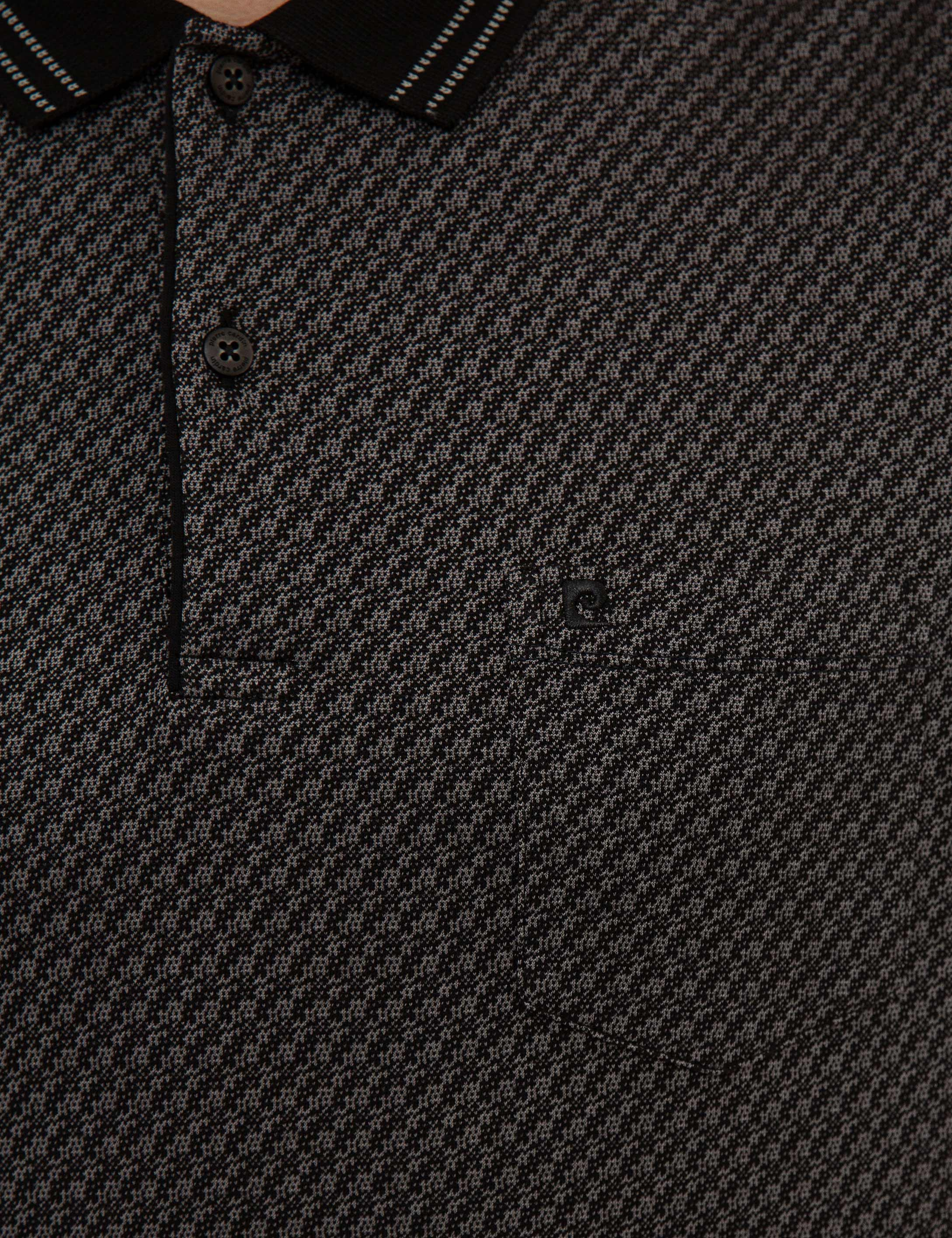 Siyah Regular Fit Polo Yaka Tişört