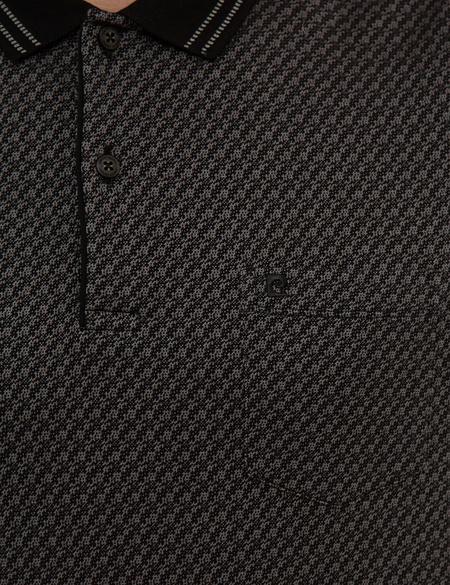 Siyah Regular Fit Polo Yaka Tişört - 50219448028