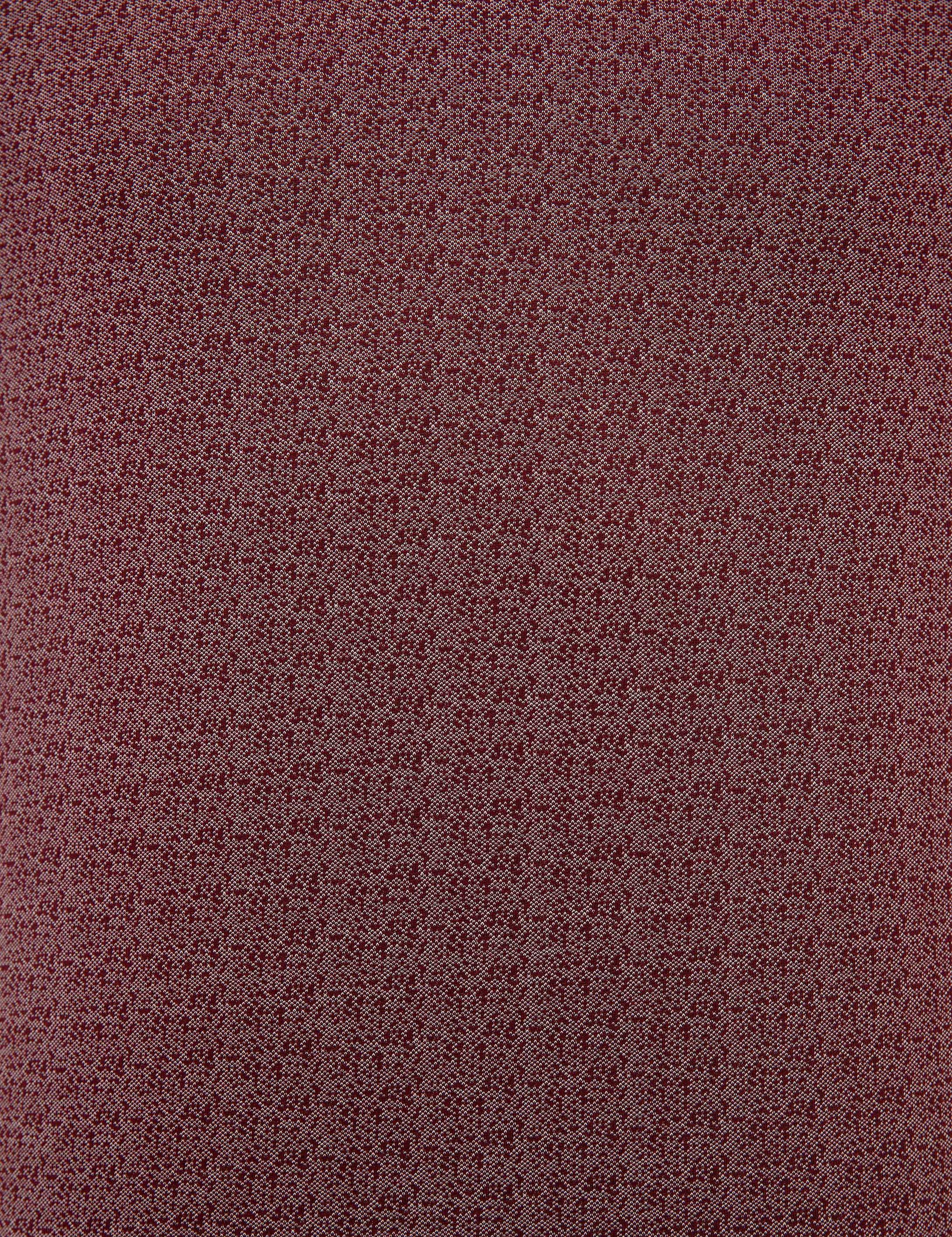 Bordo Slim Fit Polo Yaka T-Shirt