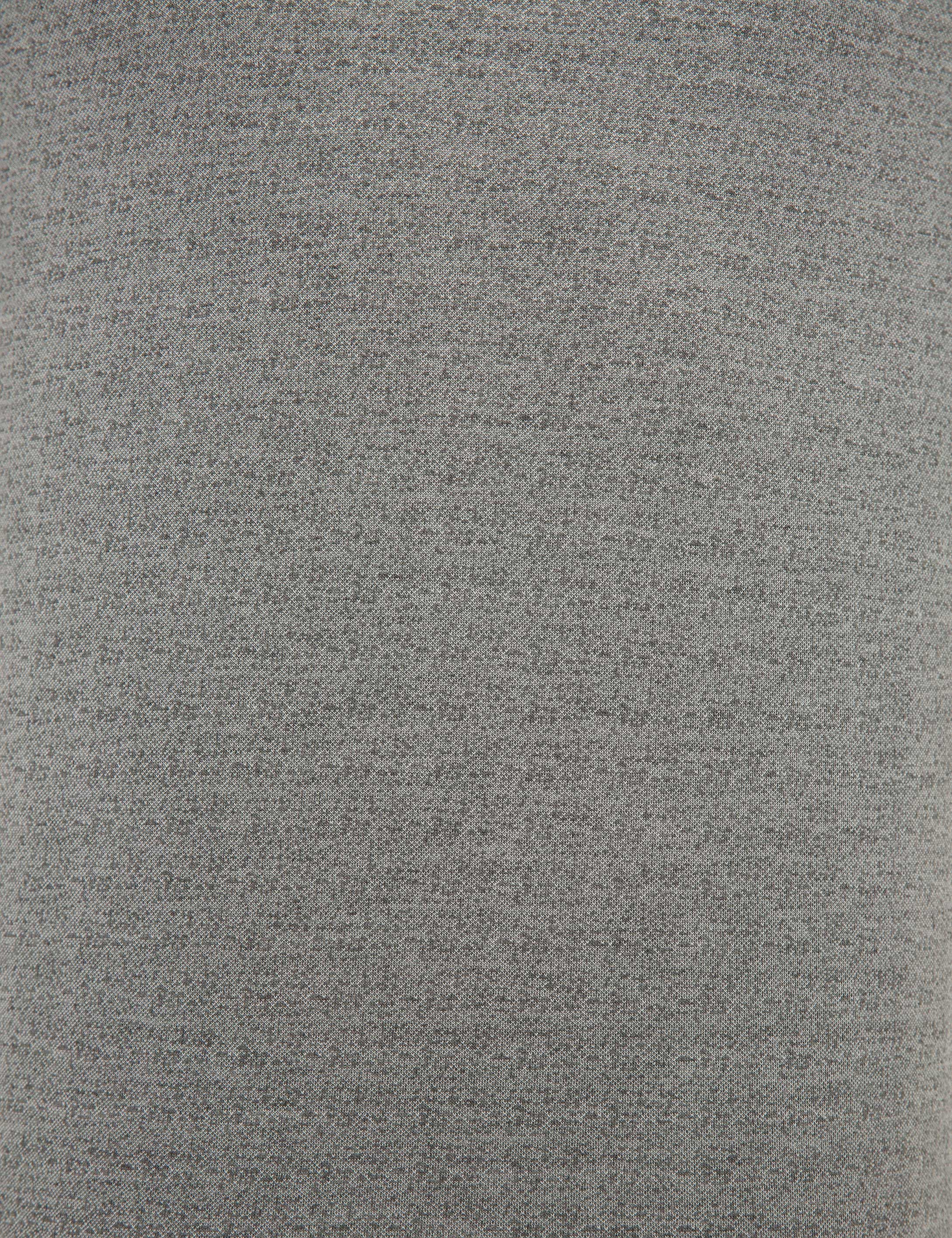 Gri Melanj Slim Fit Polo Yaka Tişört - Image 5