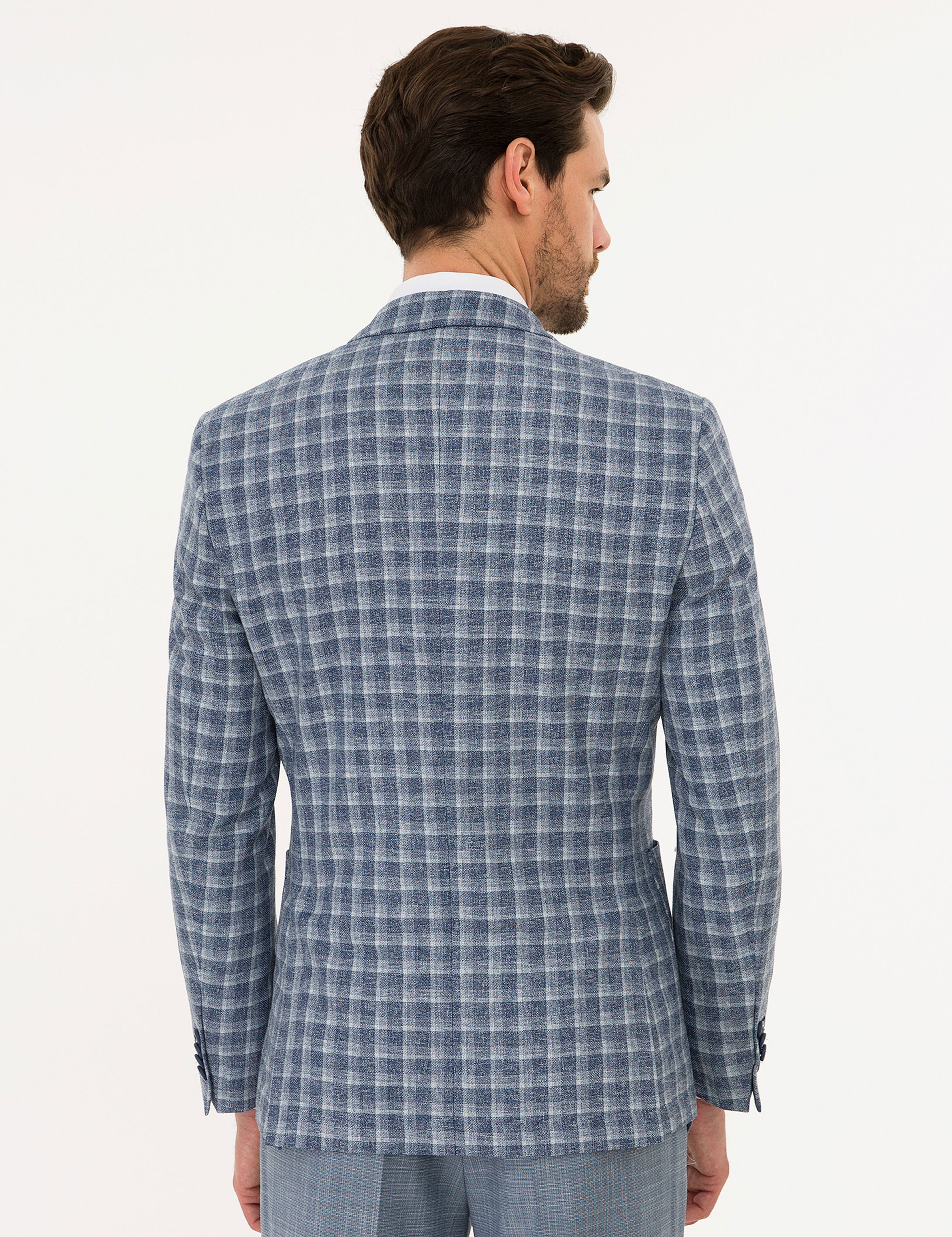 Lacivert Ex. Slim Fit Ceket - Image 5