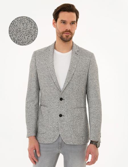 Gri Ex. Slim Fit Ceket - 50220026011
