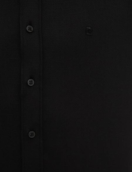 Siyah Slim Fit Gömlek - 50219269029