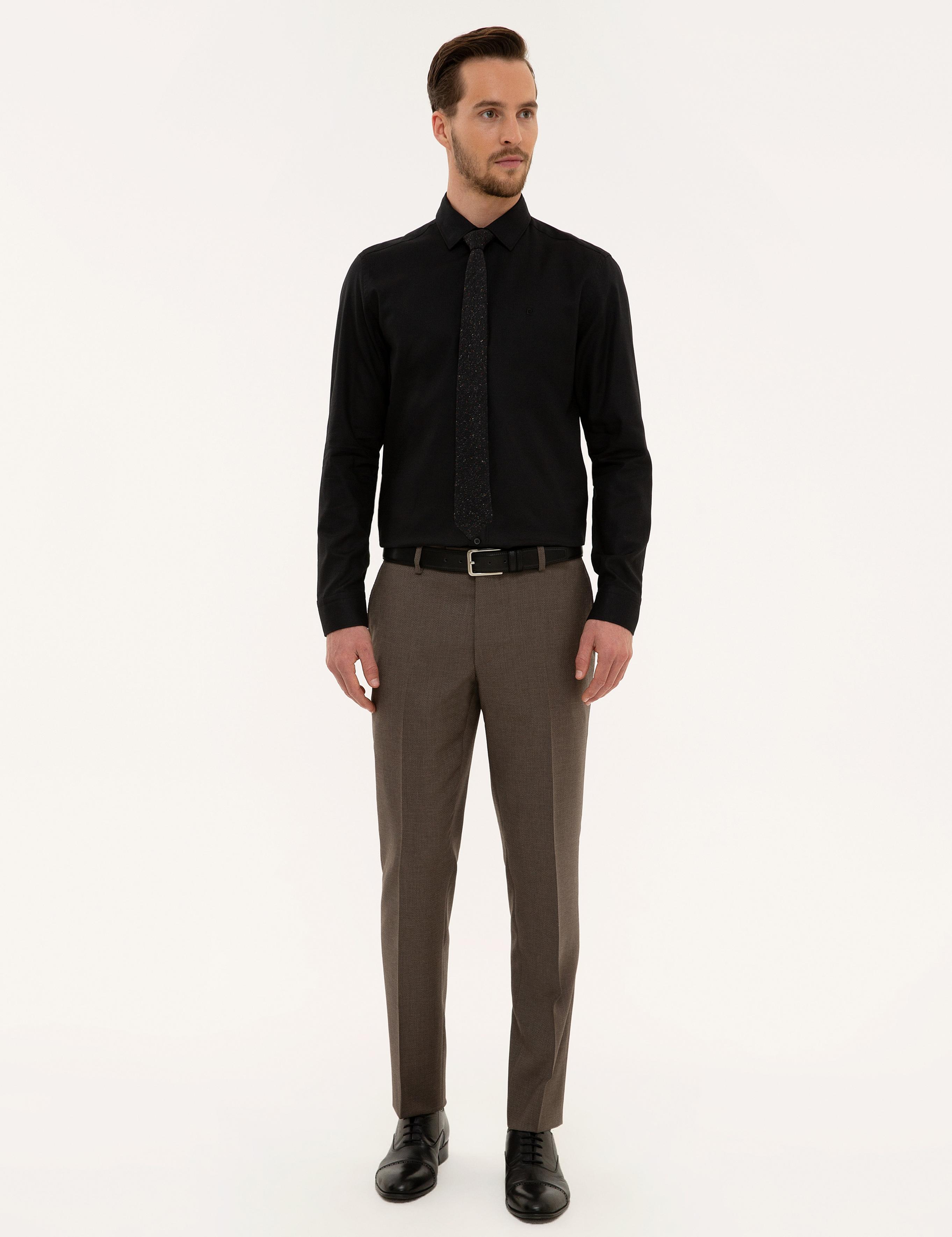 Siyah Slim Fit Gömlek