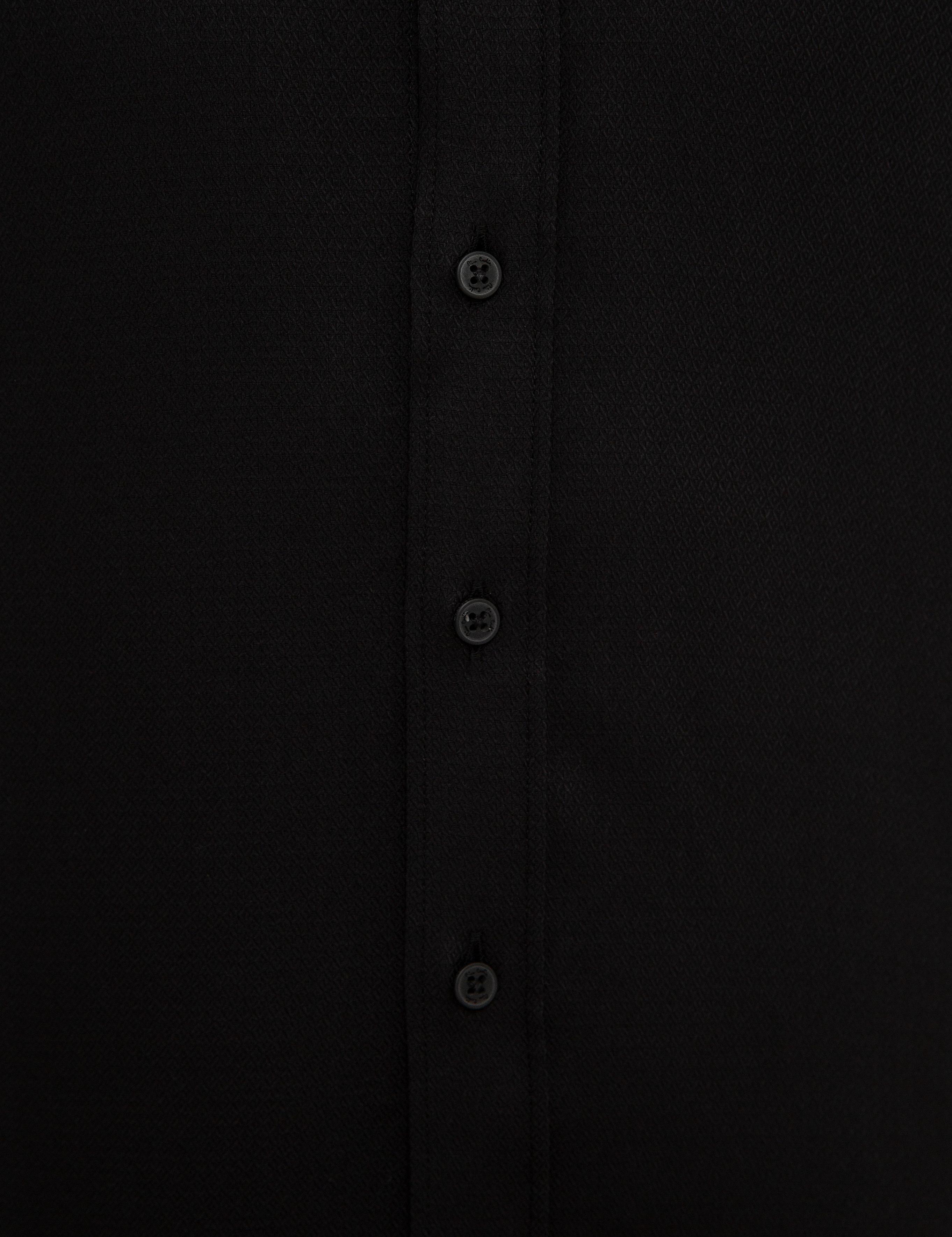 Siyah Slim Fit Gömlek