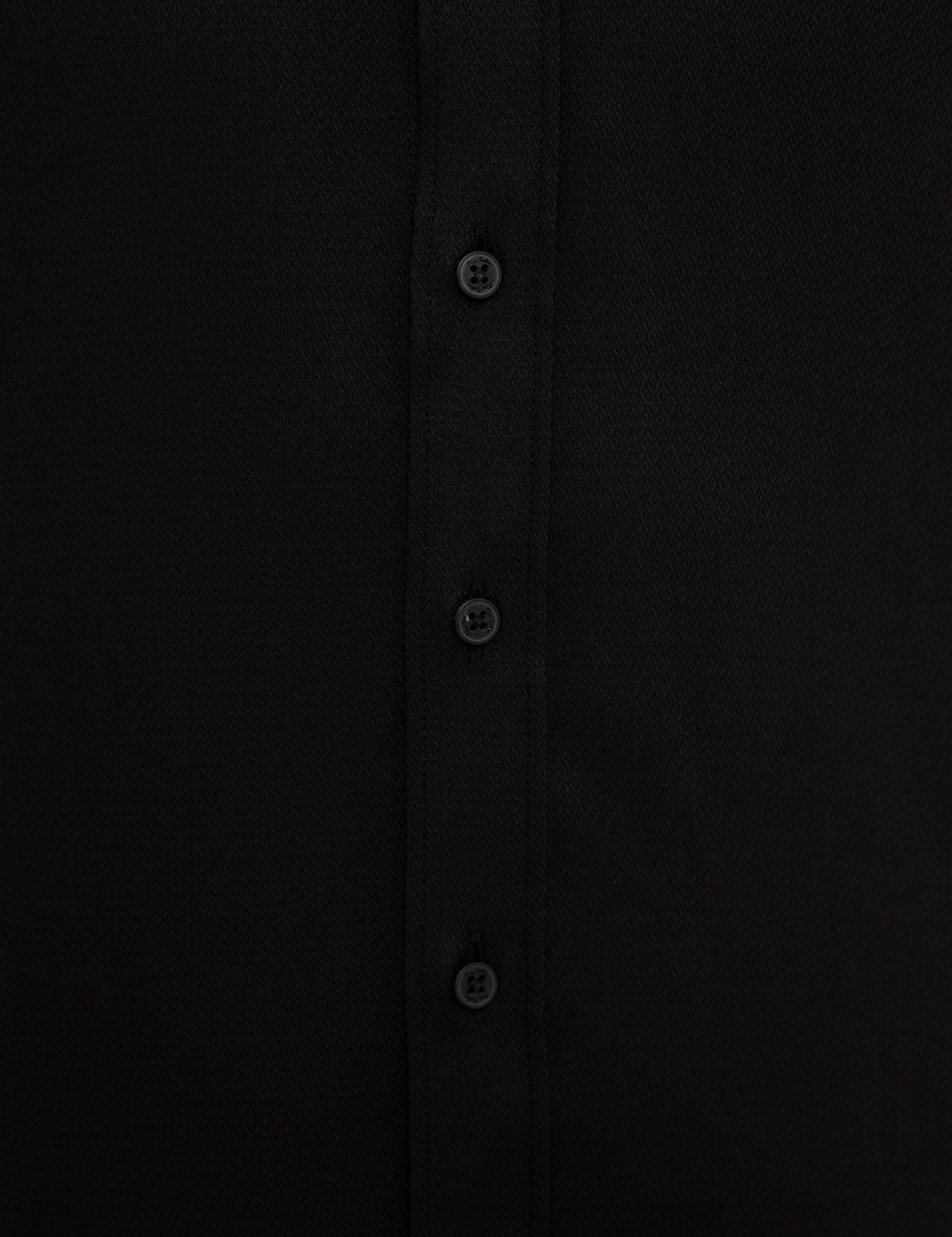 Siyah Slim Fit Gömlek - Image 6