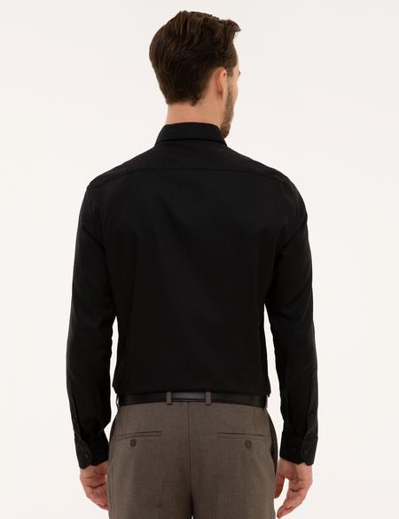 Siyah Slim Fit Gömlek - 50219269029