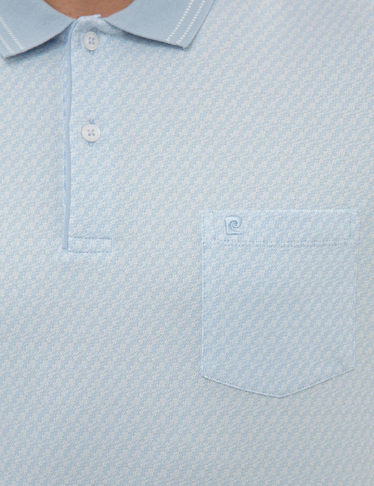 Açık Mavi Regular Fit Polo Yaka Tişört - 50219448043