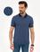 Lacivert Slim Fit Polo Yaka T-Shirt