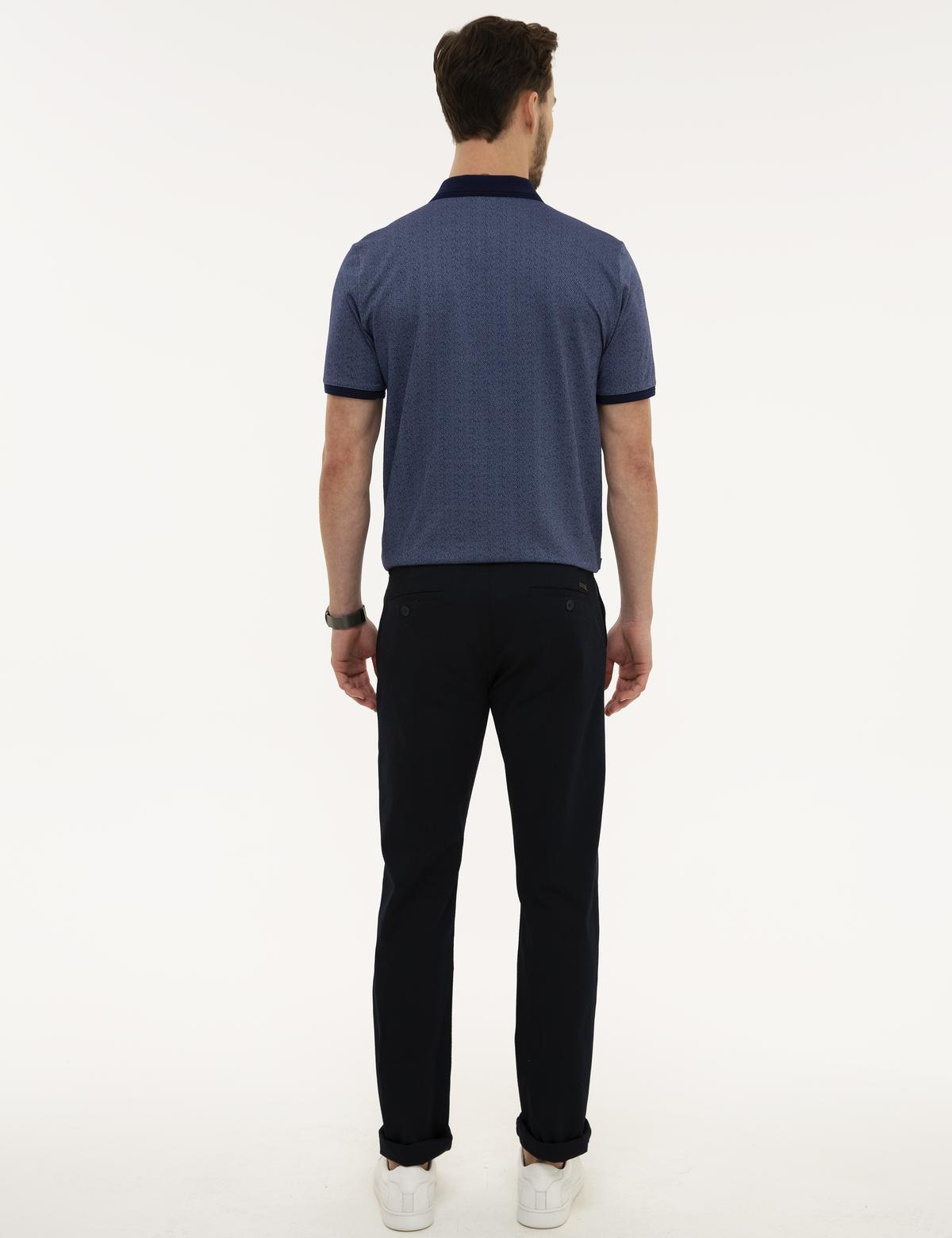 Lacivert Regular Fit Chino Pantolon - 50219717013