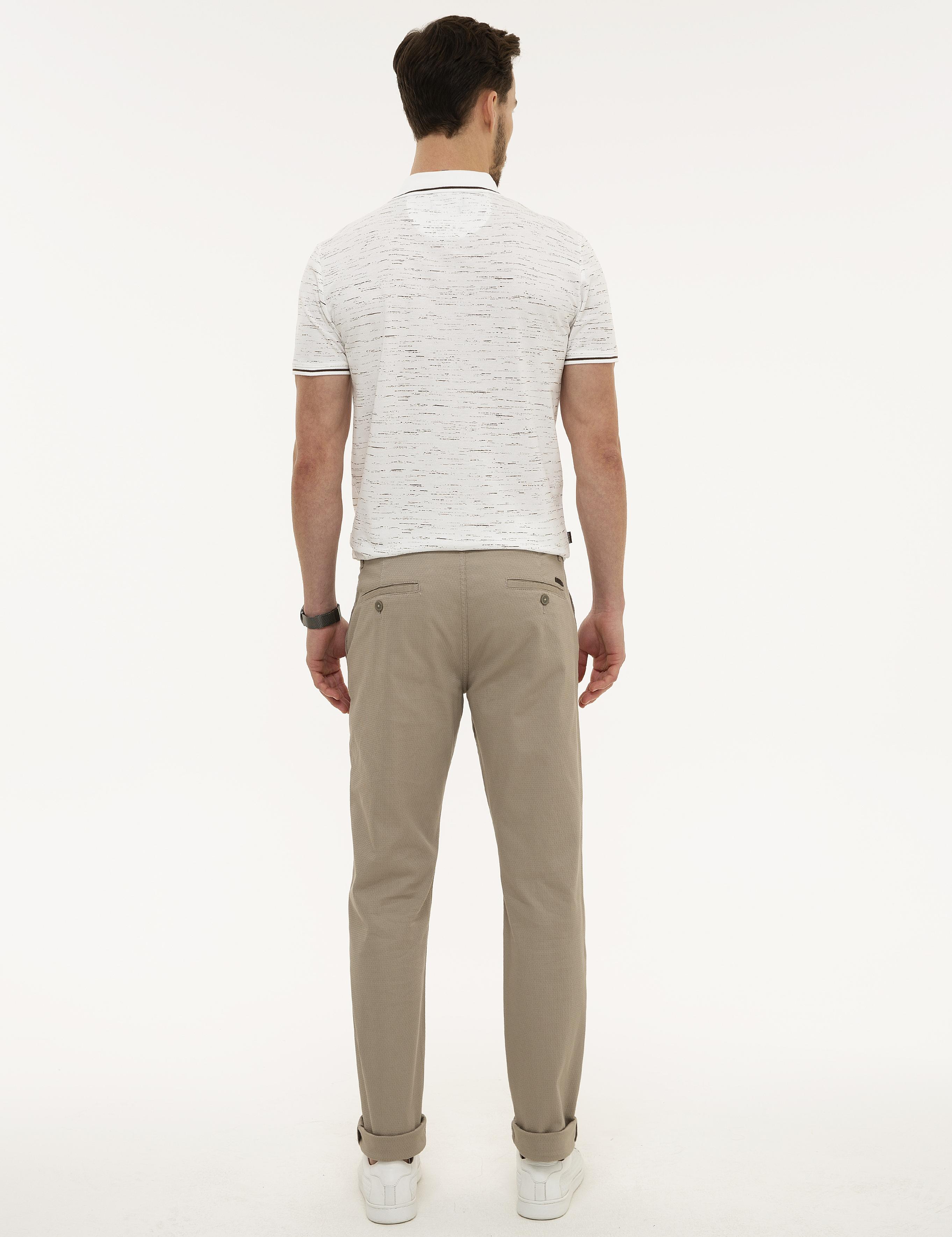 Koyu Gri Regular Fit Chino Pantolon