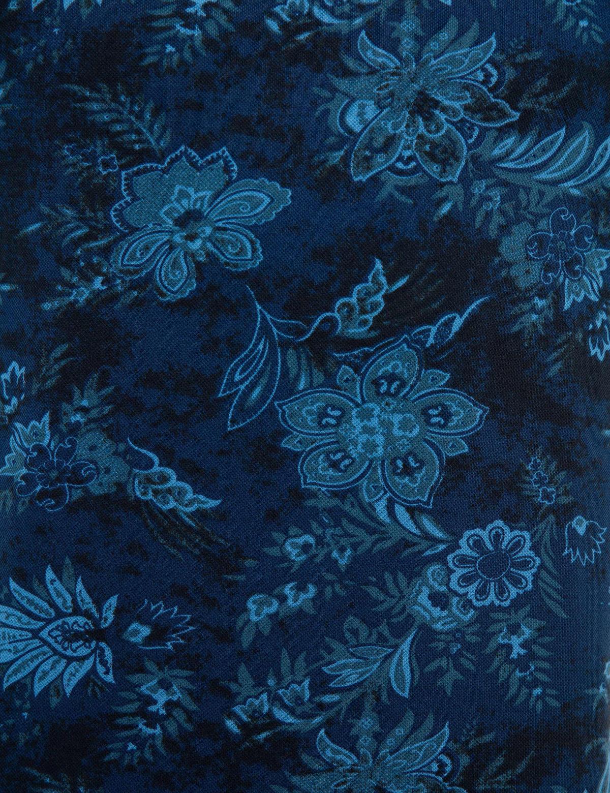 Lacivert Slim Fit Polo Yaka T-Shirt - 50218596020