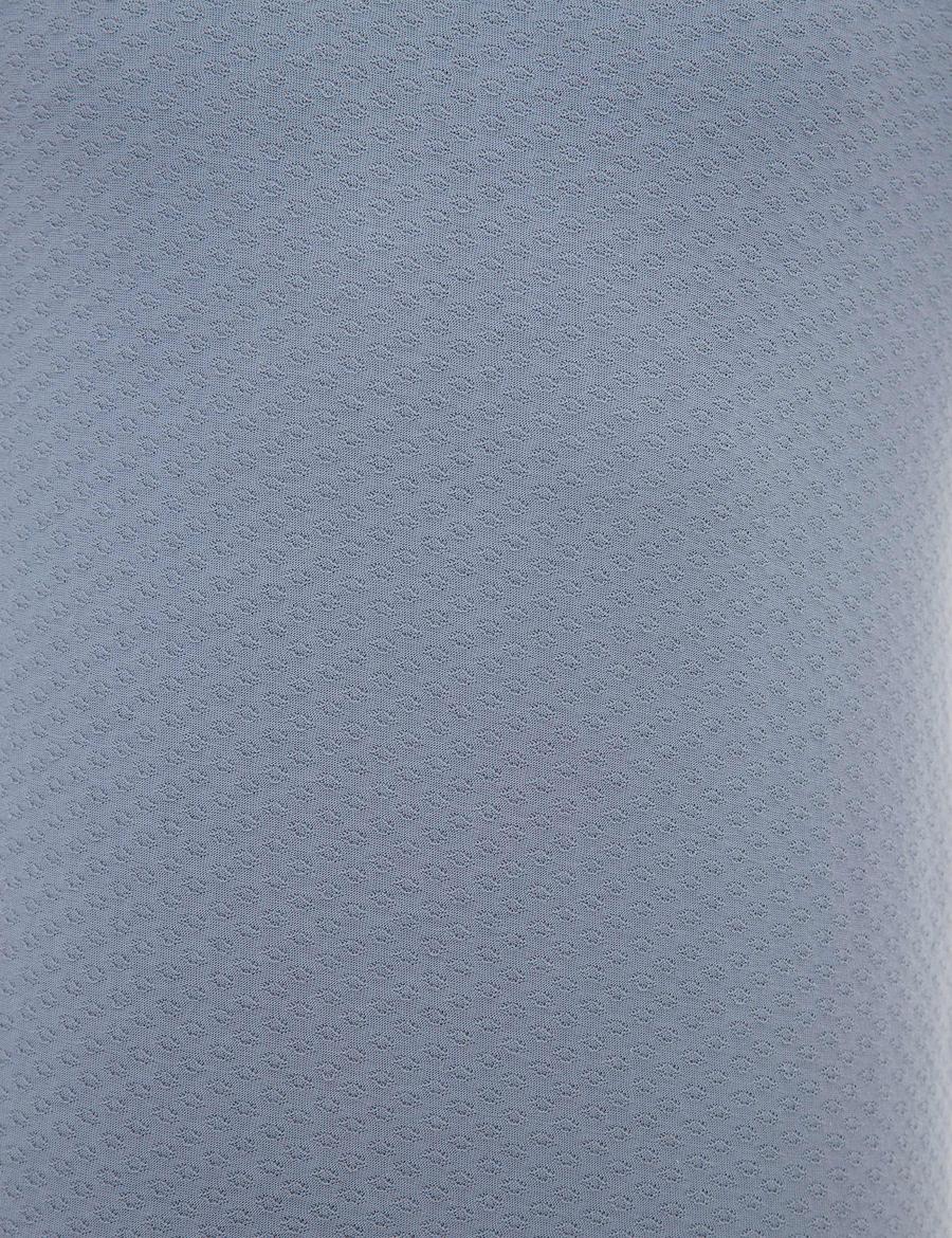 Lila Slim Fit Polo Yaka Tişört