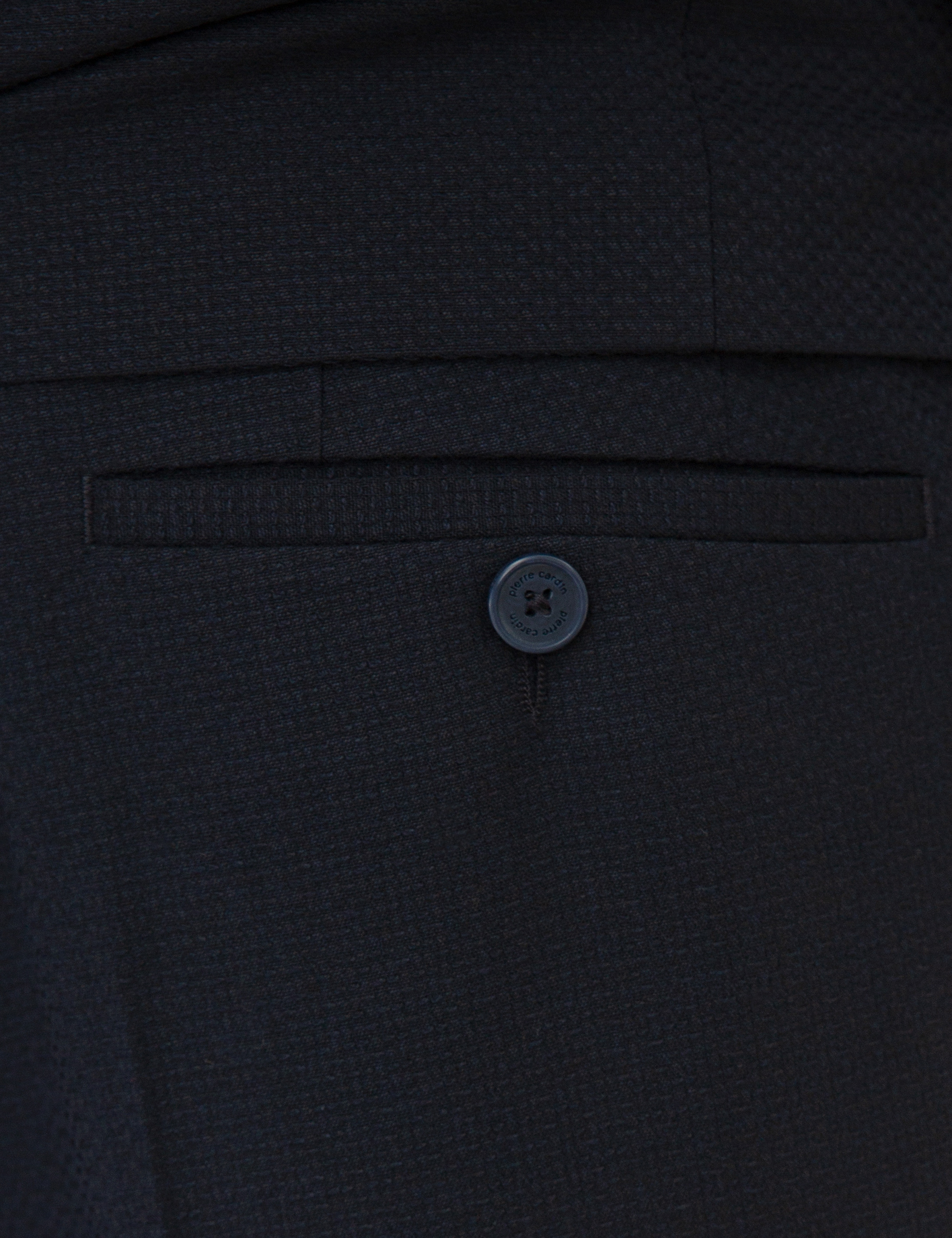 Lacivert Ekstra Slim Fit Yelekli Takım Elbise - Image 6