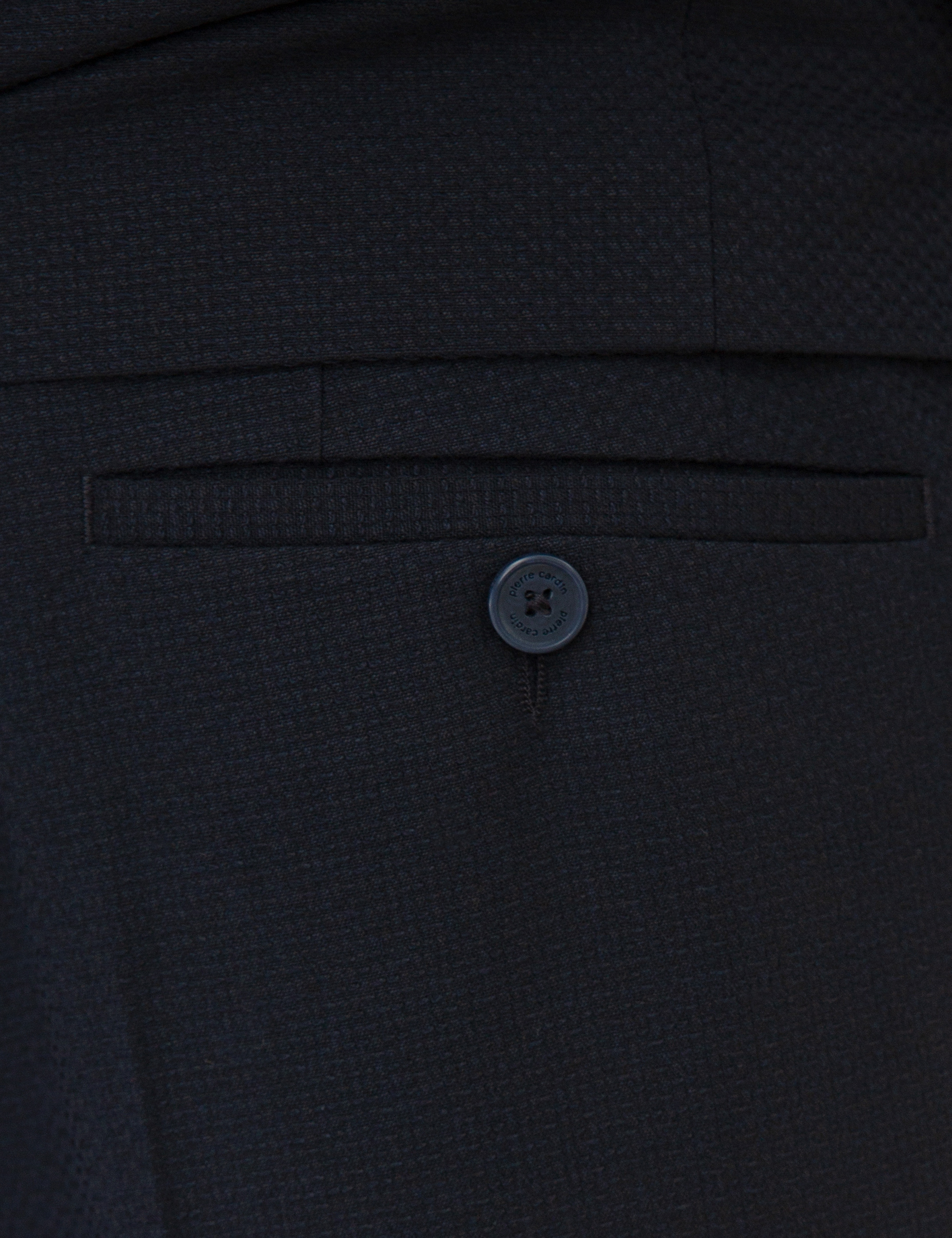 Lacivert Ekstra Slim Fit Yelekli Takım Elbise