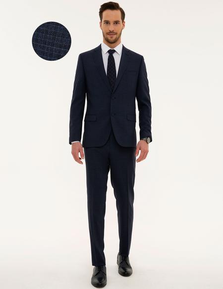 Lacivert Ekstra Slim Fit Takım Elbise - 50219960008