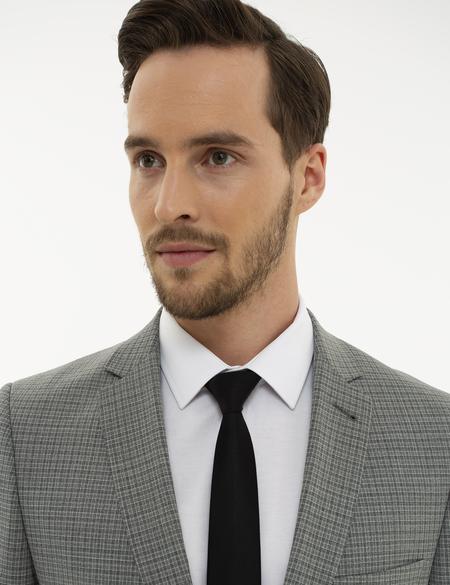 Gri Ex. Slim Fit Takım Elbise - 50219960041