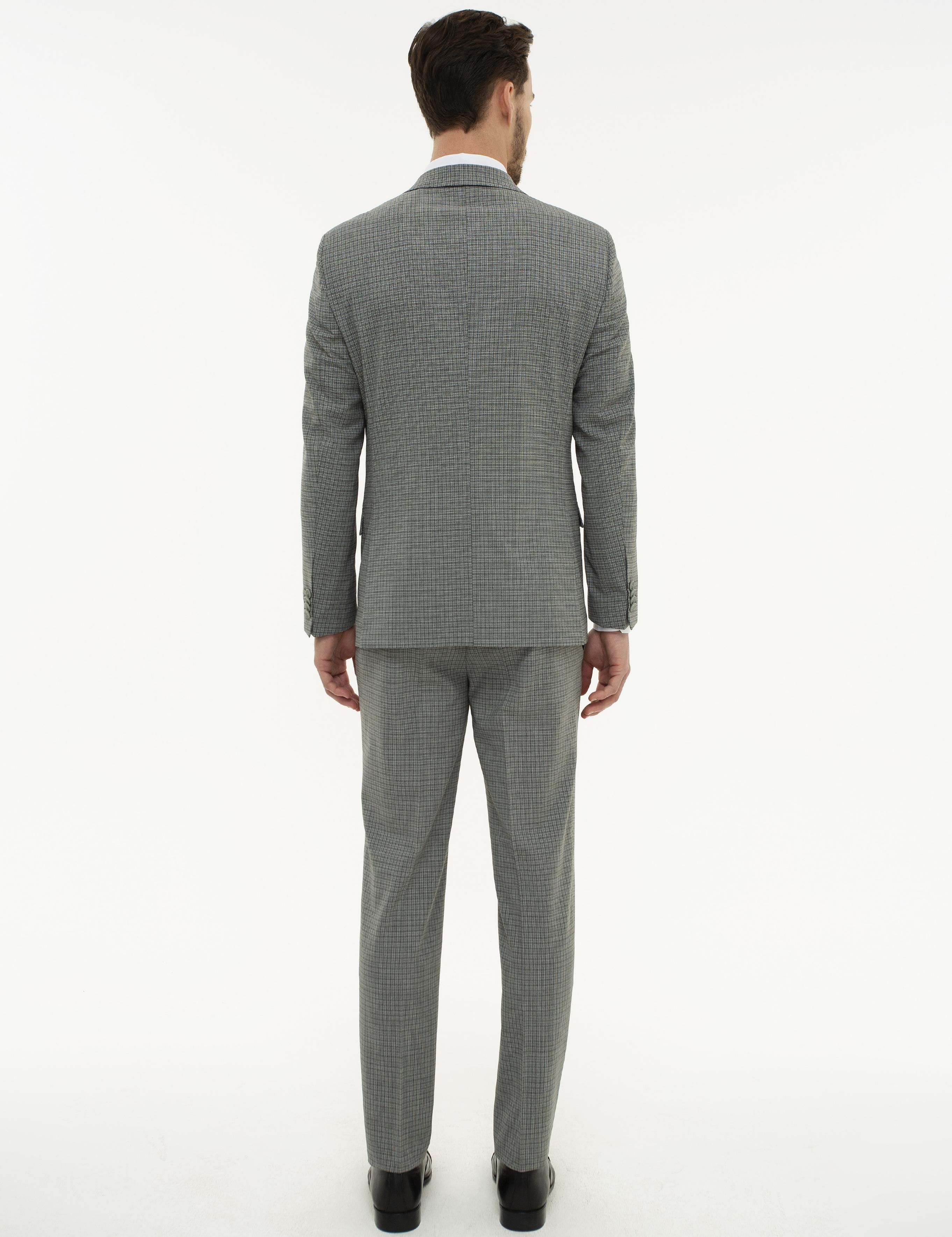 Gri Ex. Slim Fit Takım Elbise