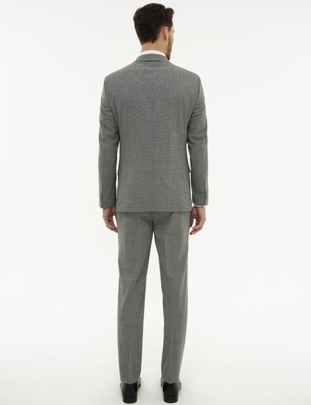 Gri Ex. Slim Fit Takım Elbise - 50219960041