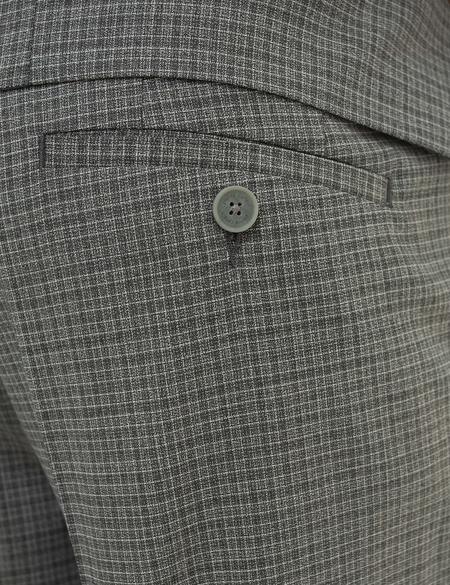 Gri Ex. Slim Fit Takım Elbise - 50219960041