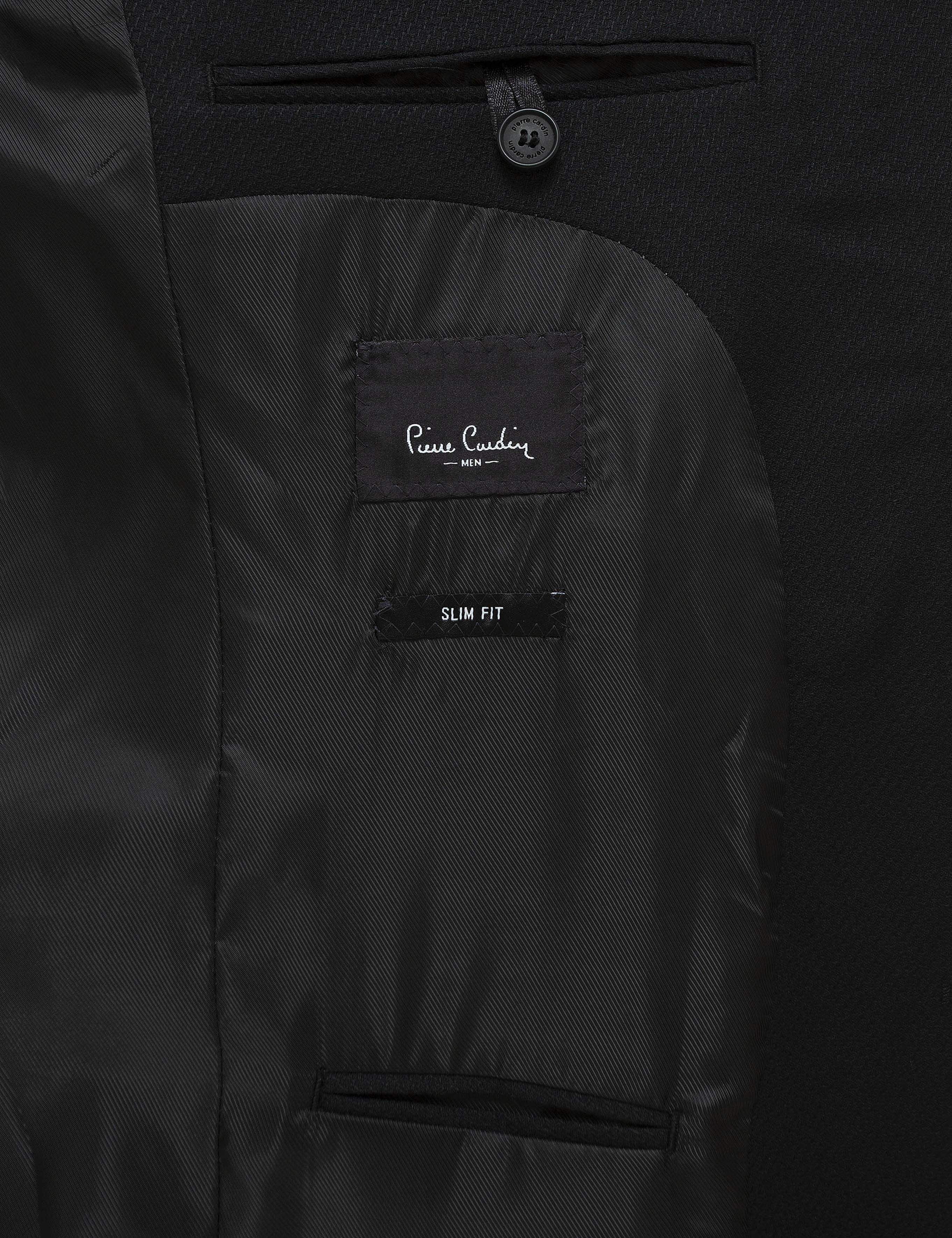 Siyah Slim Fit Takım Elbise