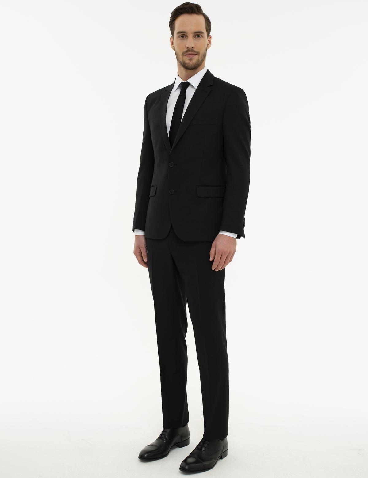 Siyah Slim Fit Takım Elbise - 50219967005