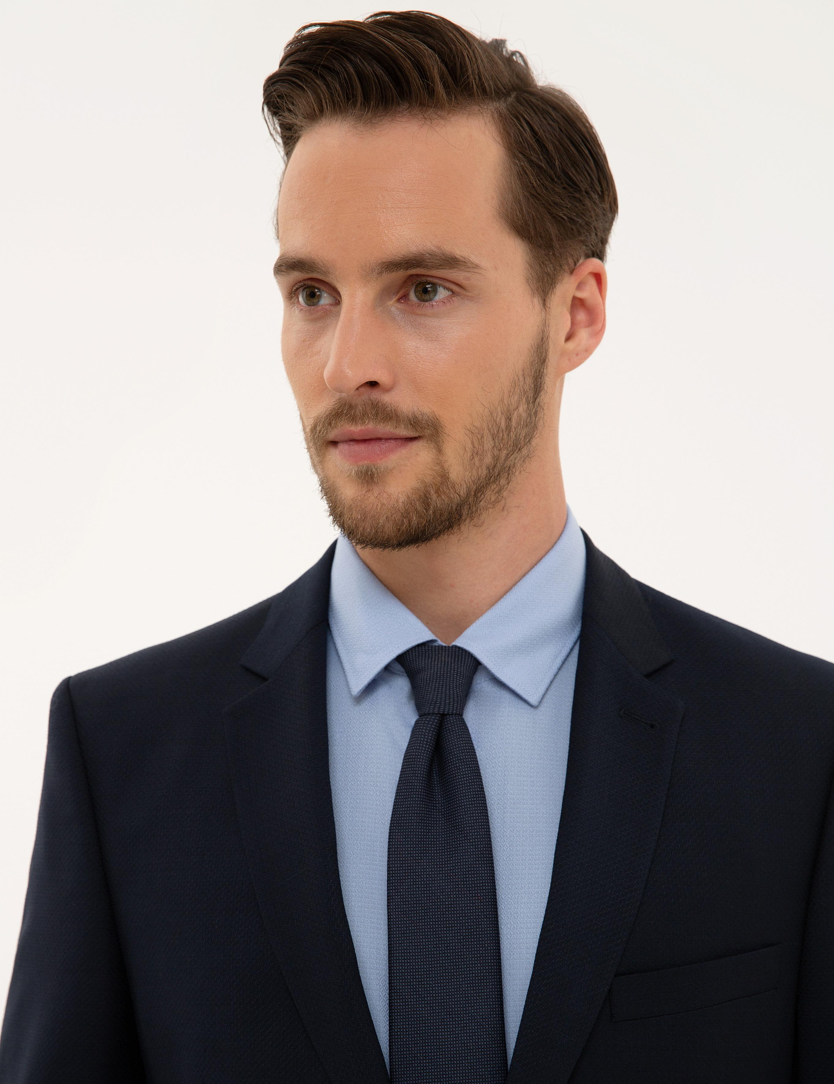 Lacivert Slim Fit Takım Elbise