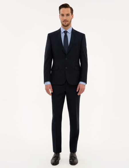 Lacivert Slim Fit Takım Elbise - 50219967041