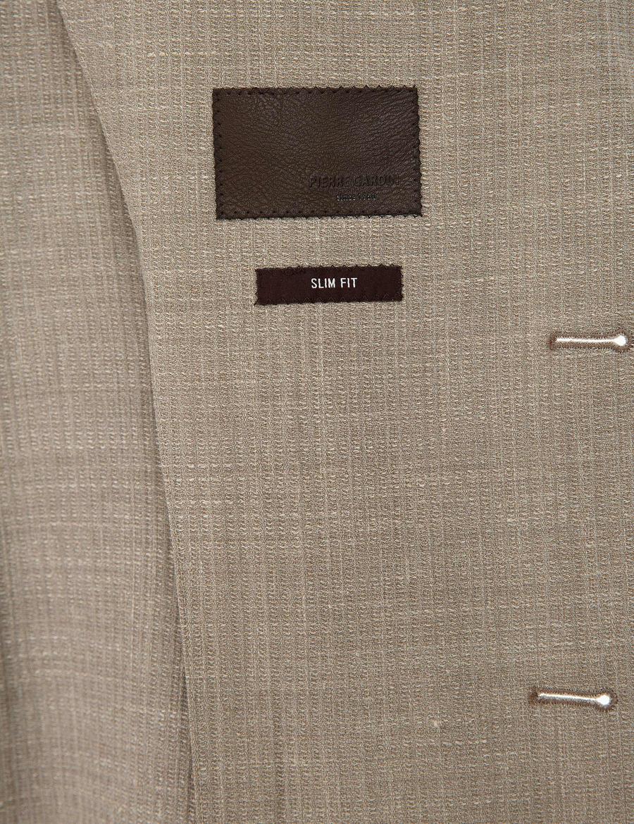 Açık Kahverengi Slim Fit Ceket