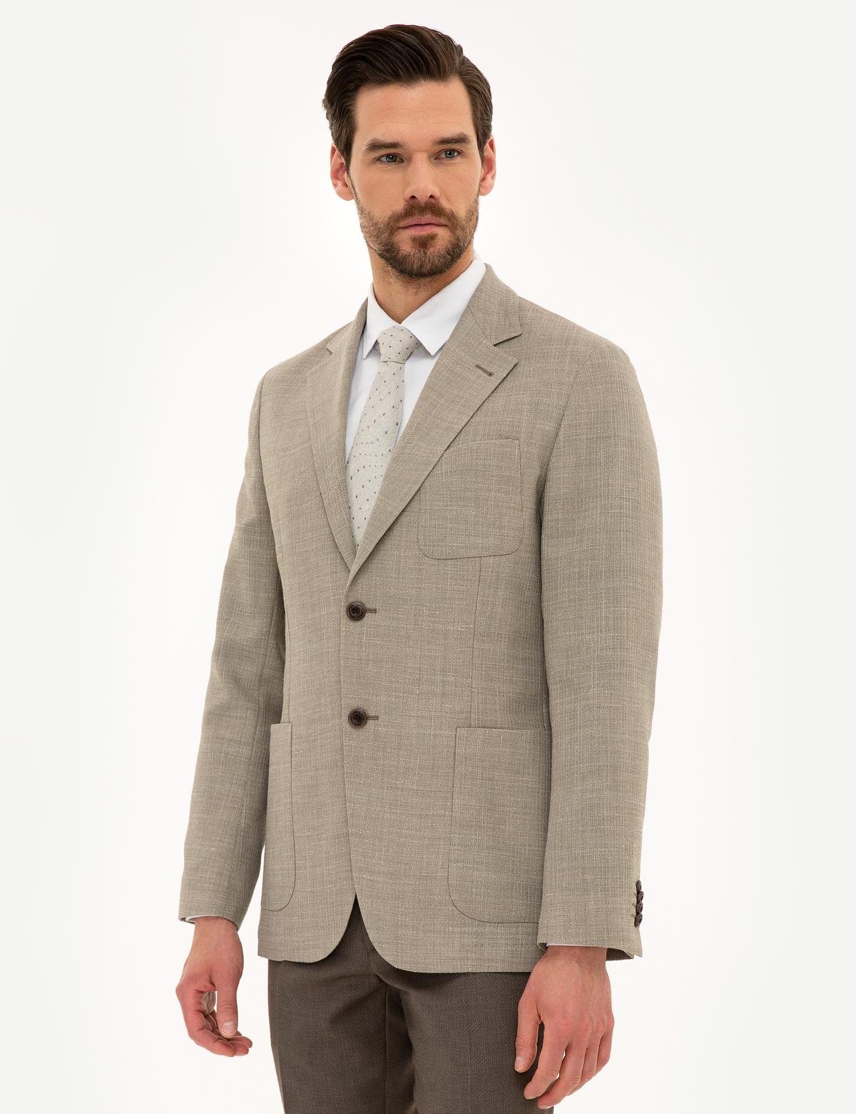 Kum Slim Fit Ceket - 50220027014