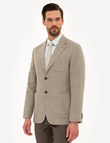 Kum Slim Fit Ceket - 50220027014
