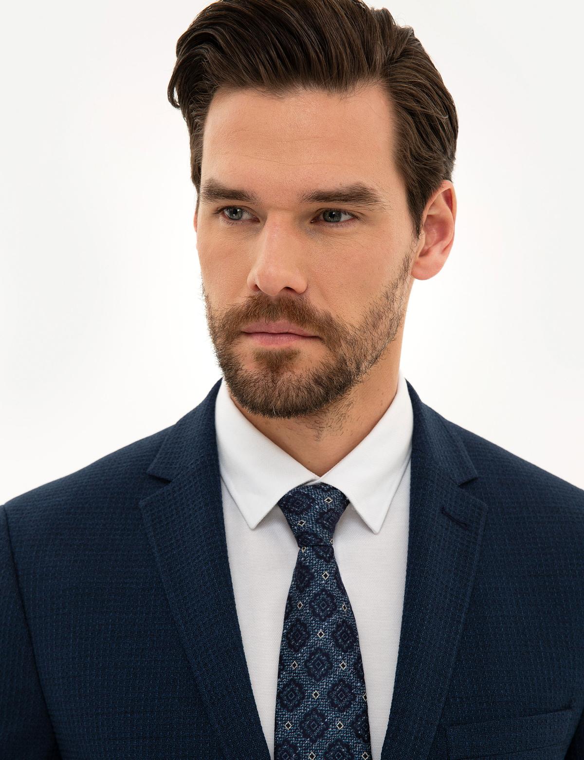 Lacivert Slim Fit Ceket - 50220037008