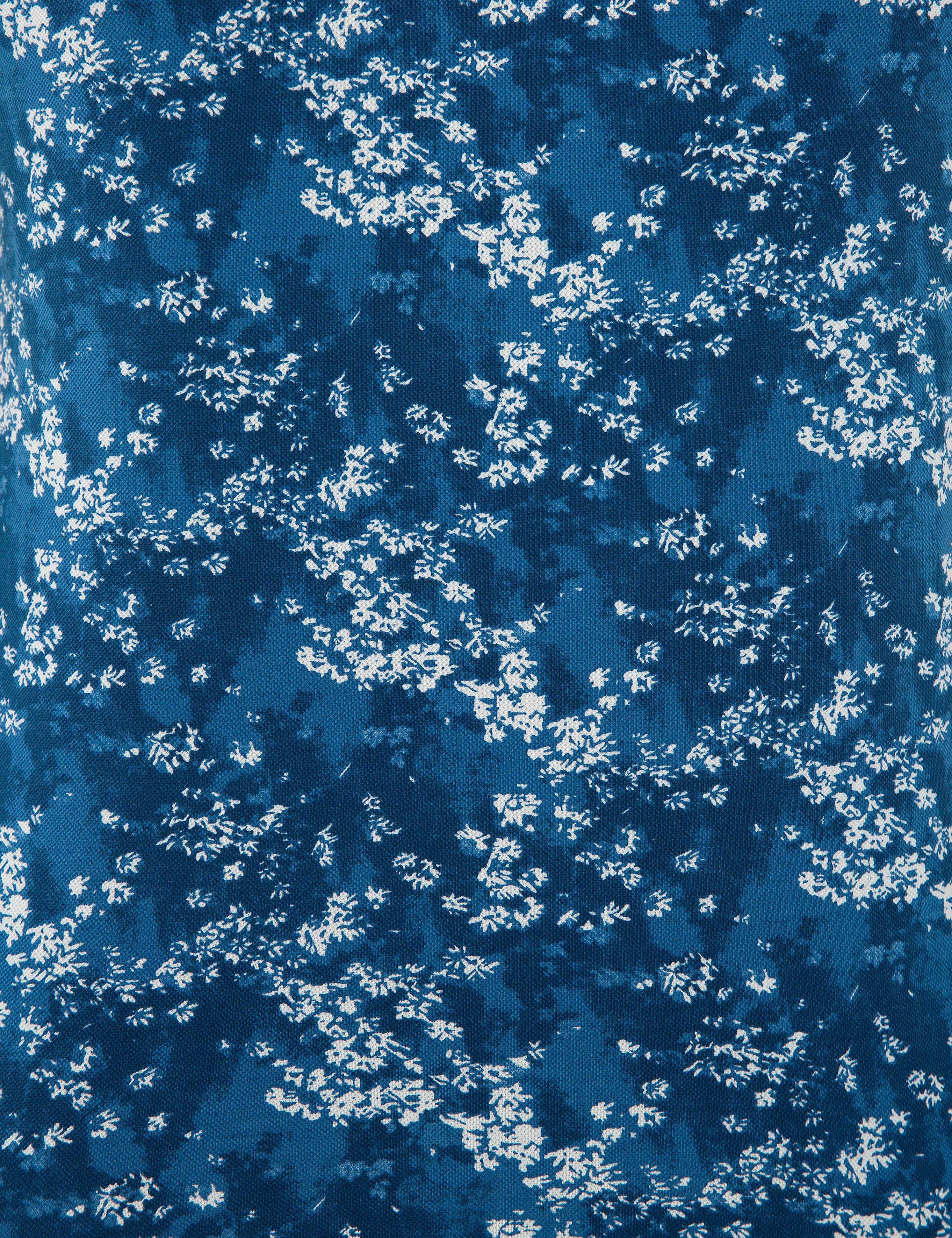 Lacivert Slim Fit Polo Yaka T-Shirt