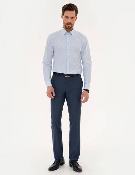 Açık Mavi Slim Fit Gömlek - 50220230001