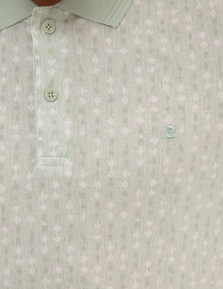 Mint Yeşil Slim Fit Polo Yaka T-Shirt - 50218599051