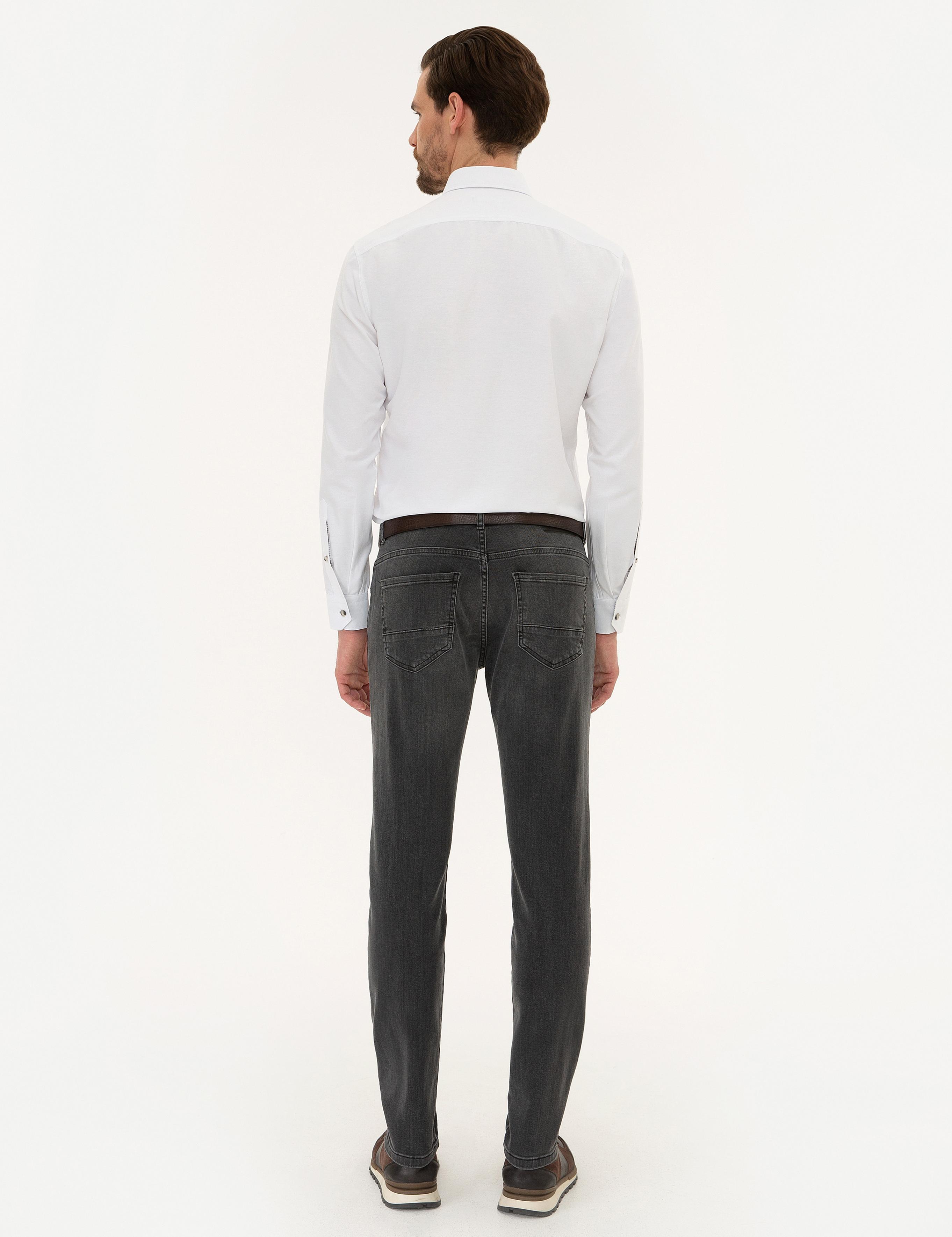 Füme Slim Fit Denim Pantolon