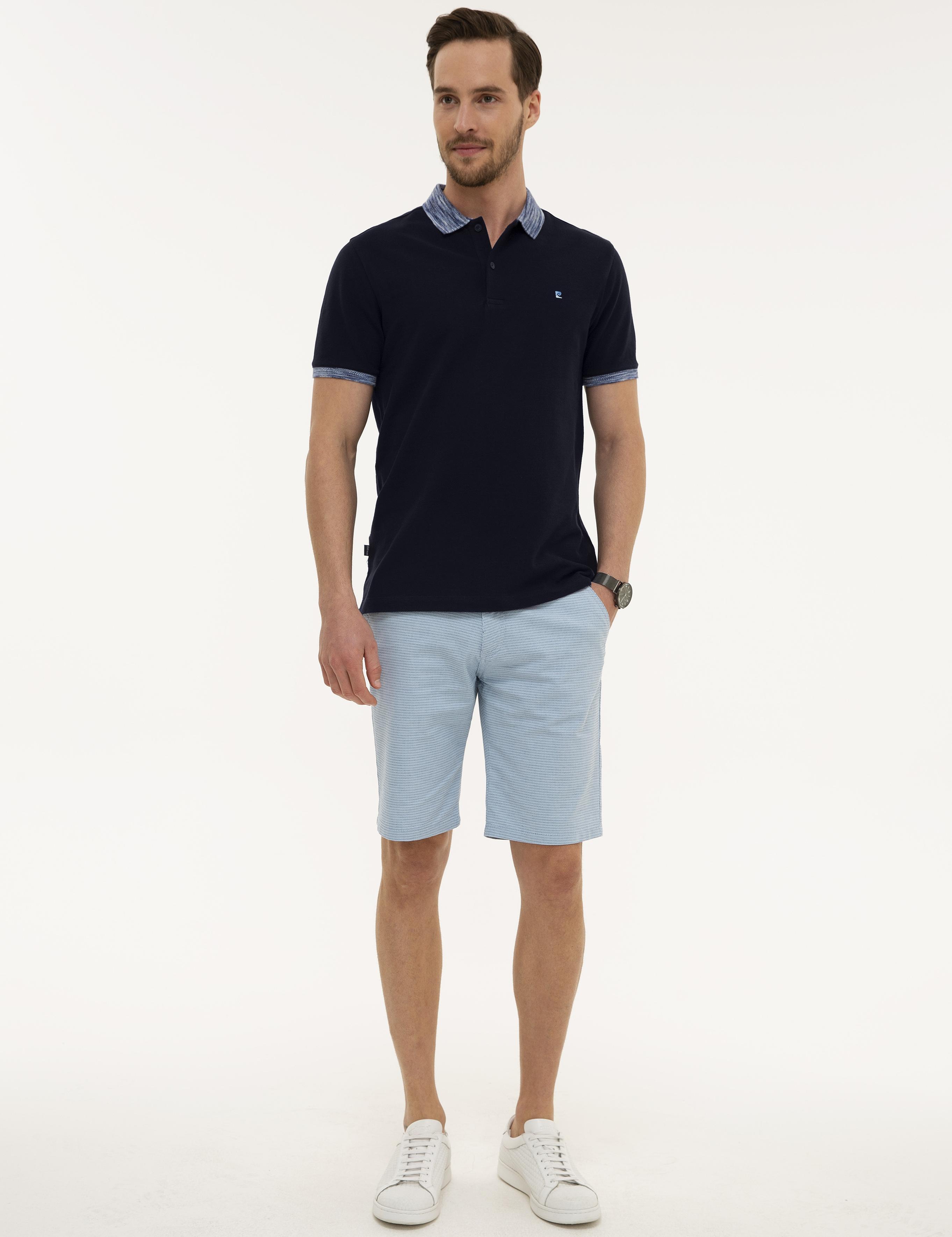 Lacivert Slim Fit T-Shirt