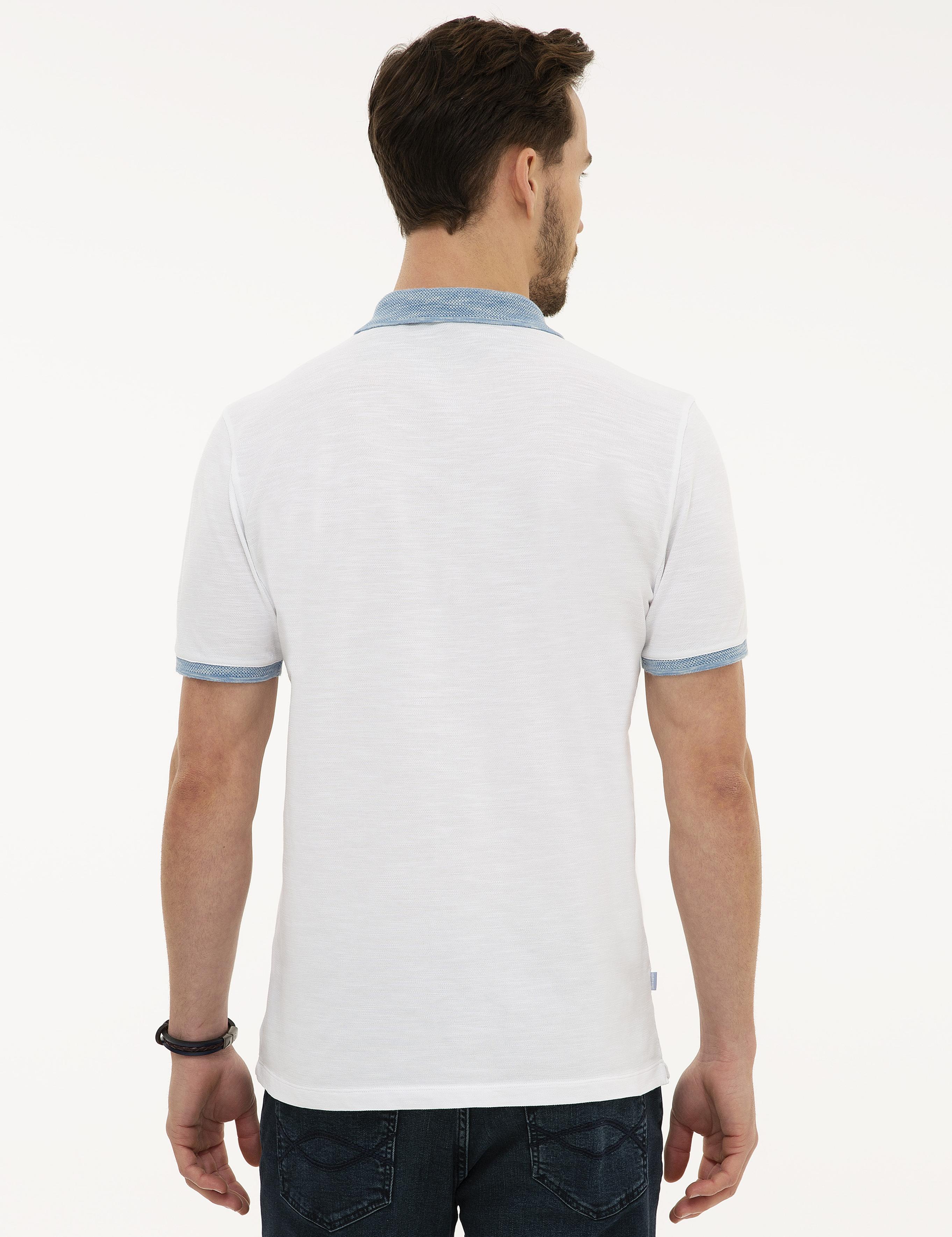 Beyaz Slim Fit Tişört