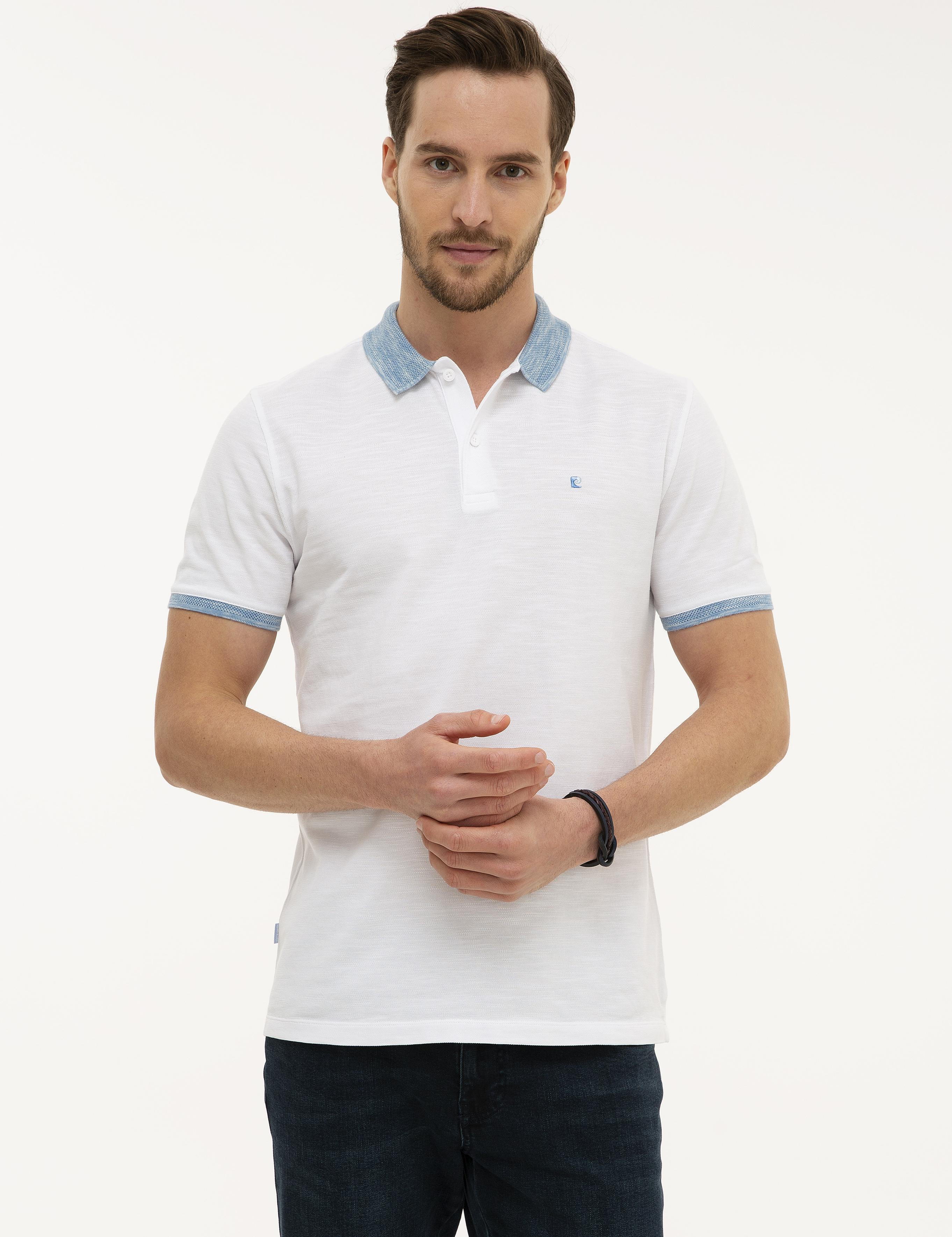 Beyaz Slim Fit Tişört