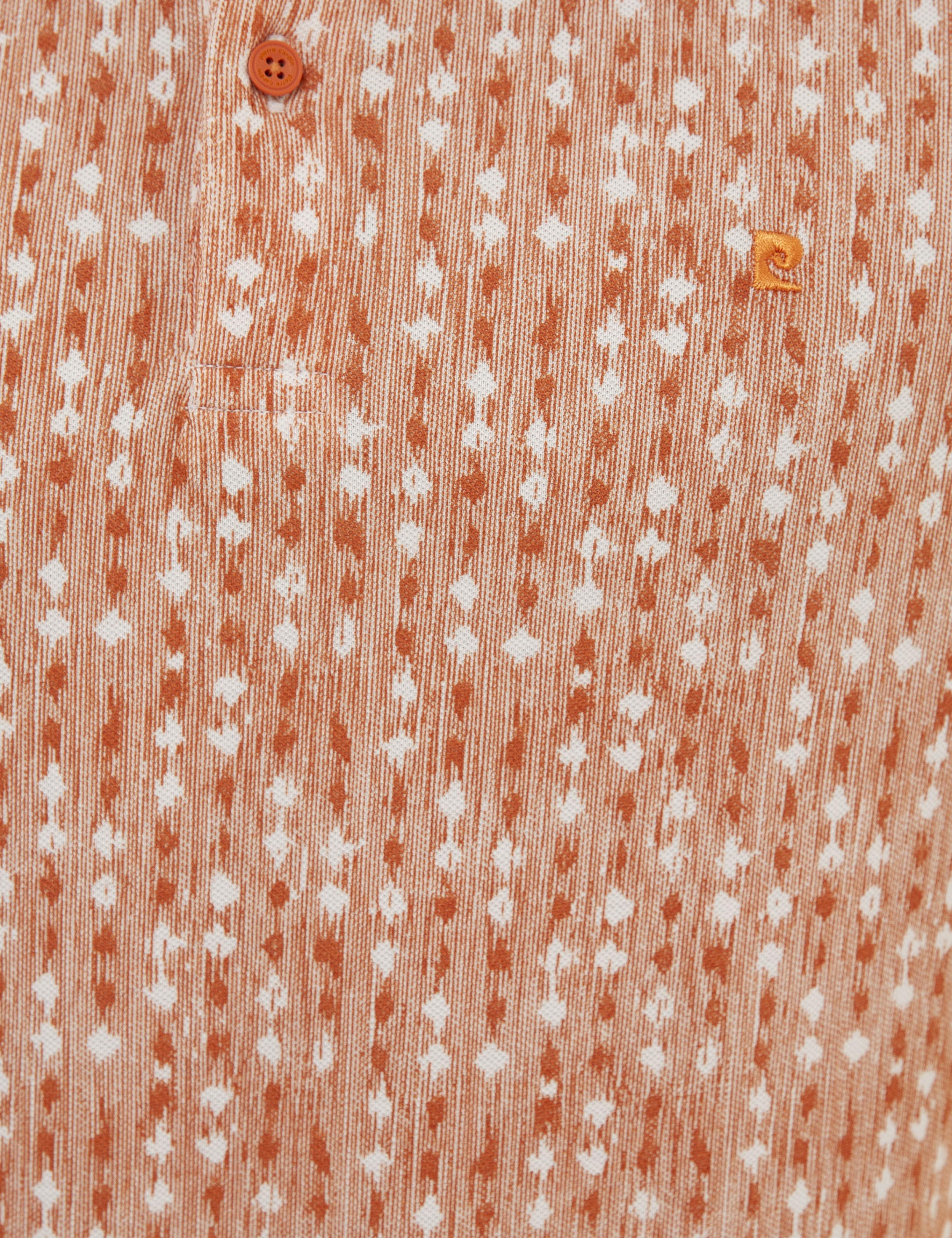 Turuncu Slim Fit Polo Yaka T-Shirt