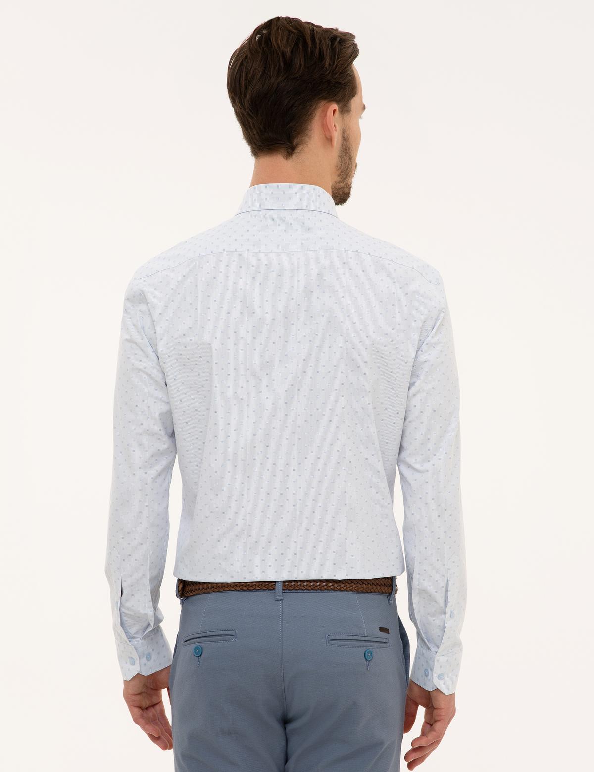 Açık Mavi Regular Fit Gömlek - 50219321007