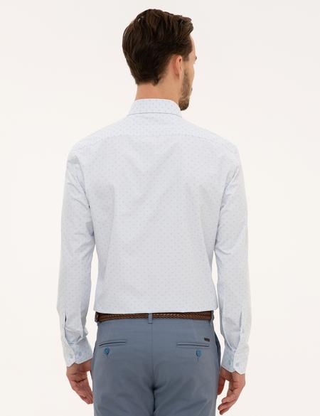 Açık Mavi Regular Fit Gömlek - 50219321007