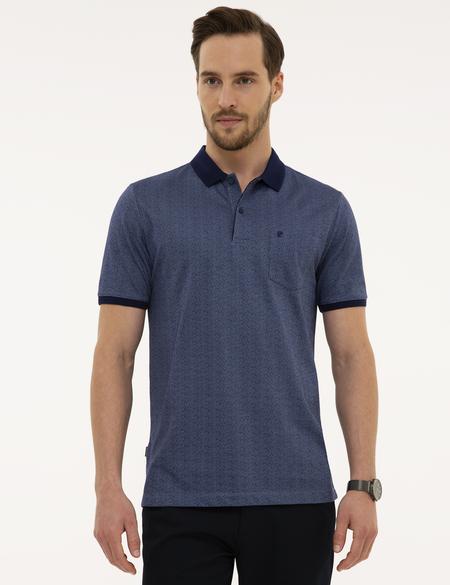 Lacivert Regular Fit Polo Yaka T-Shirt - 50219445002