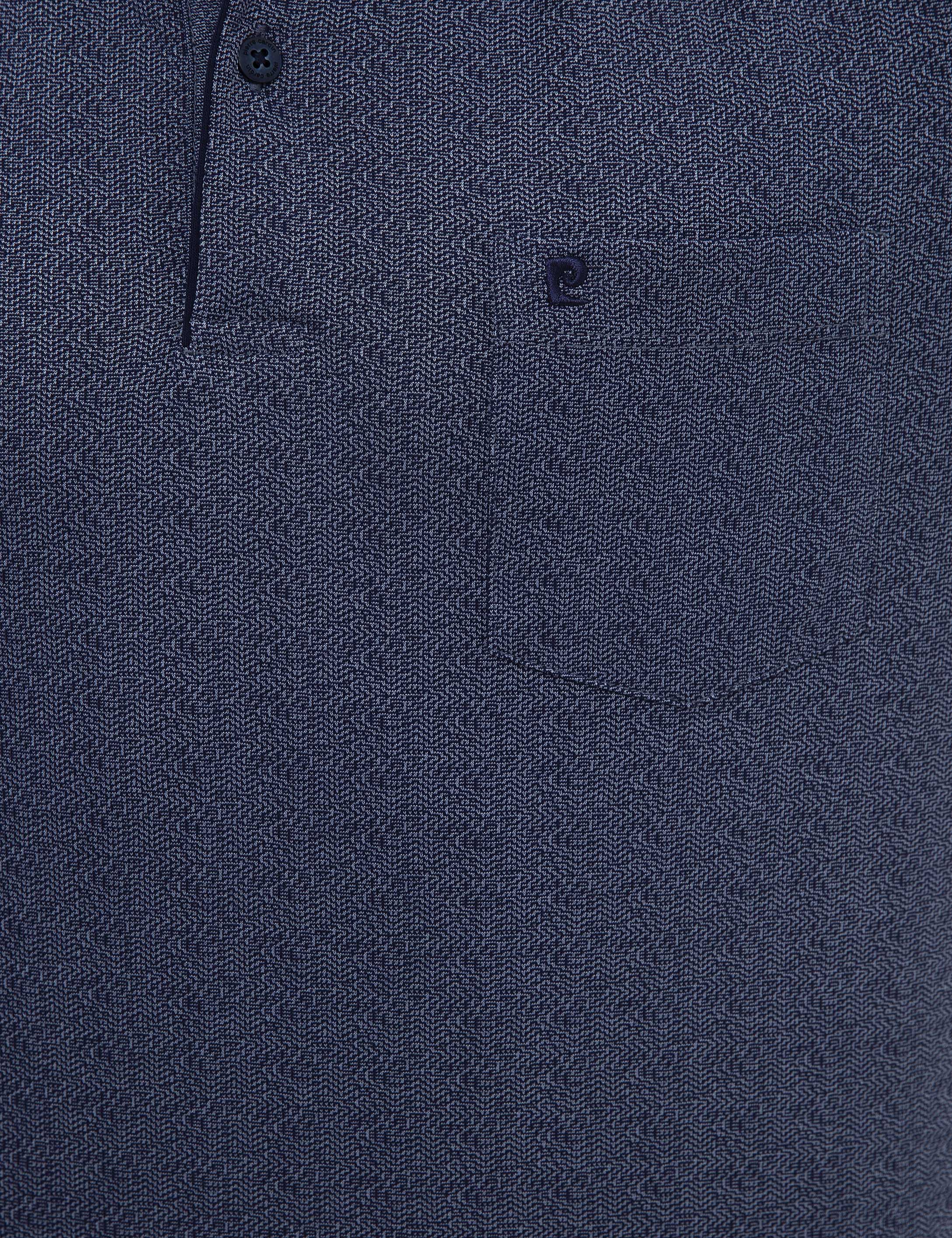 Lacivert Regular Fit Polo Yaka T-Shirt - Image 5