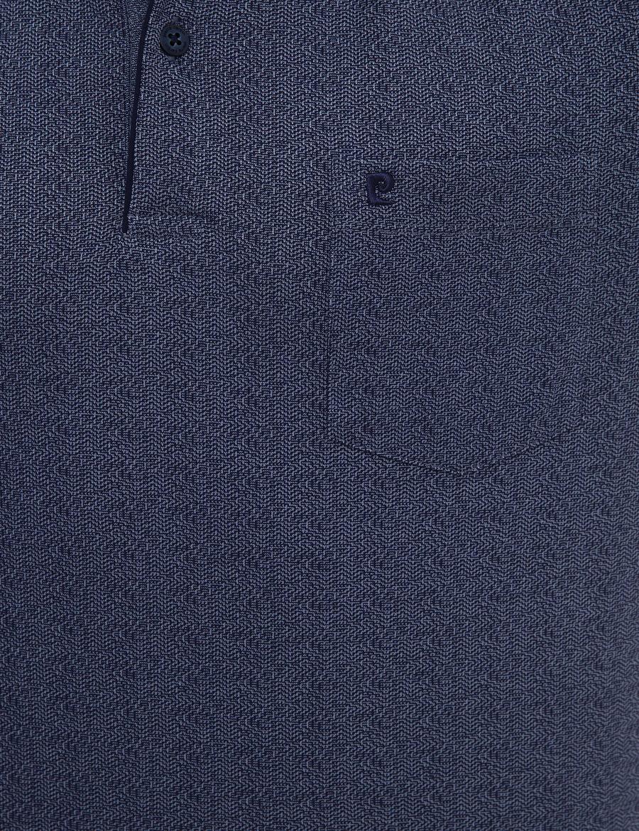 Lacivert Regular Fit Polo Yaka T-Shirt