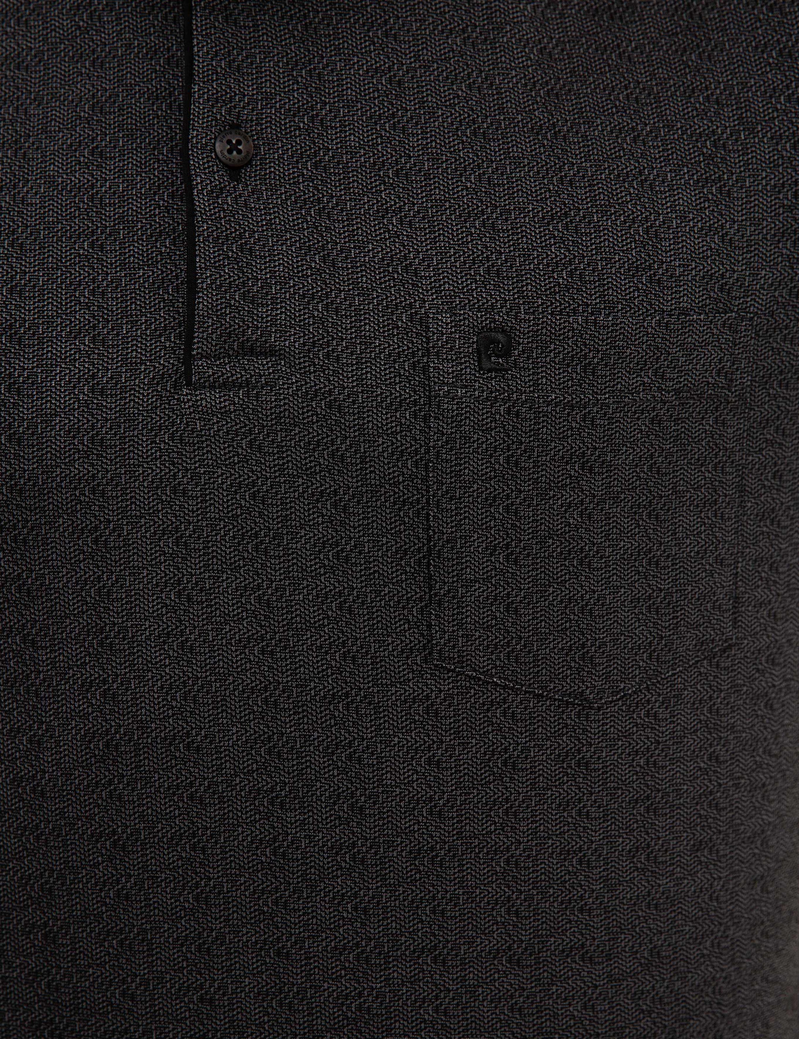 Siyah Regular Fit Polo Yaka T-Shirt