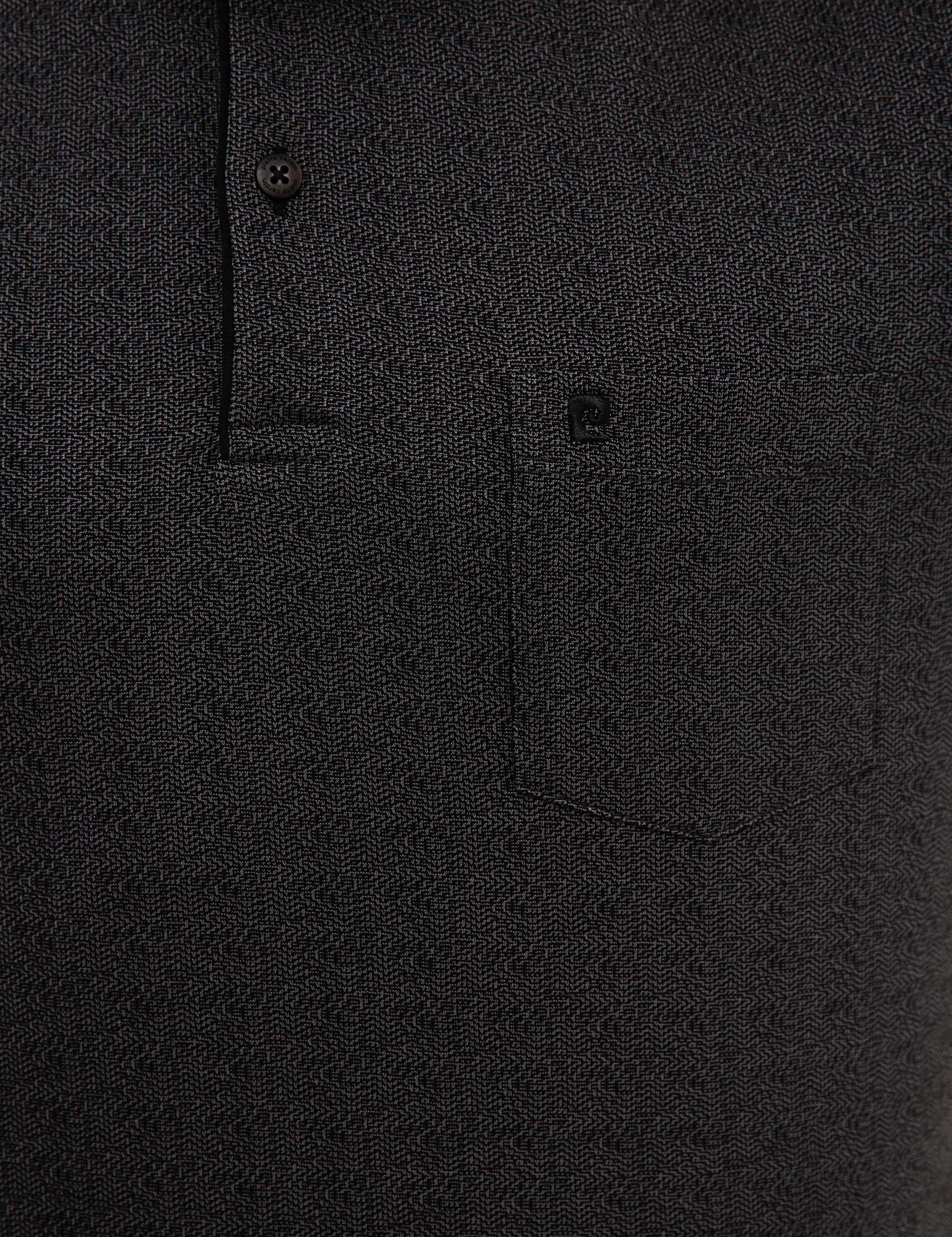 Siyah Regular Fit Polo Yaka Tişört